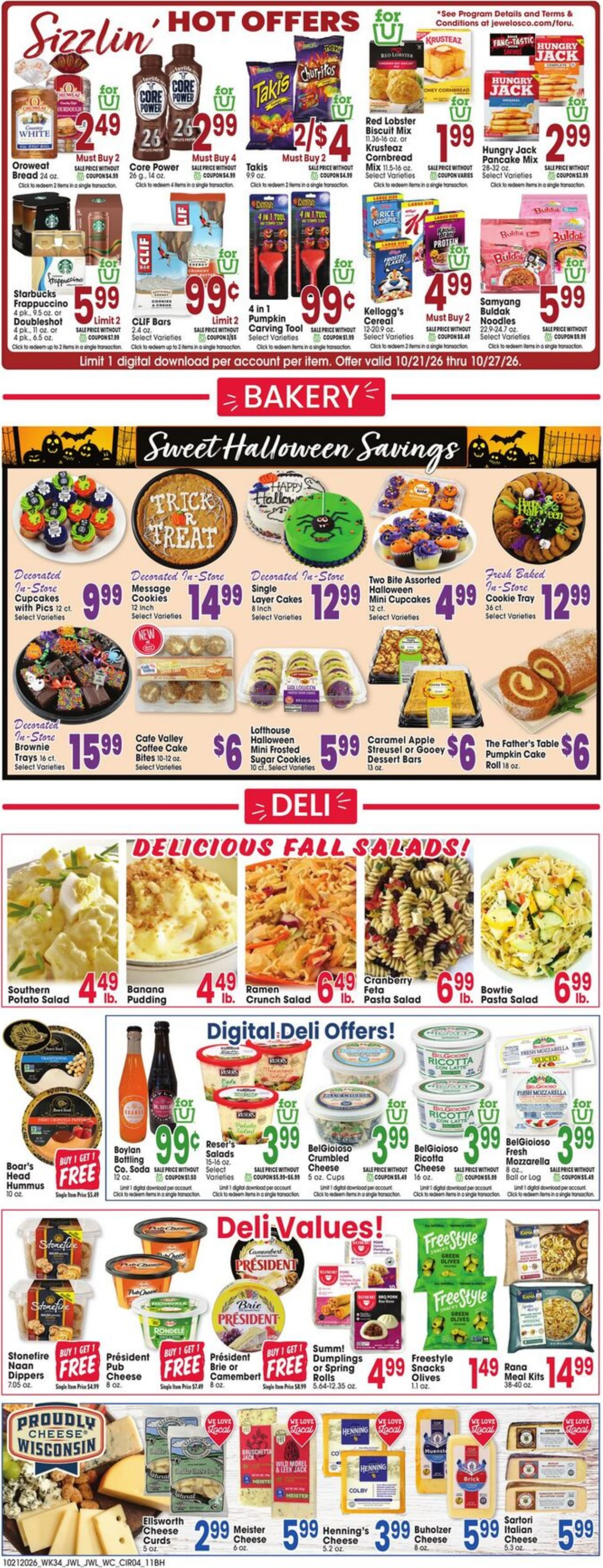 Jewel-Osco Page 4 of 10, weekly ad for Oct 21 - Oct 27, 2026