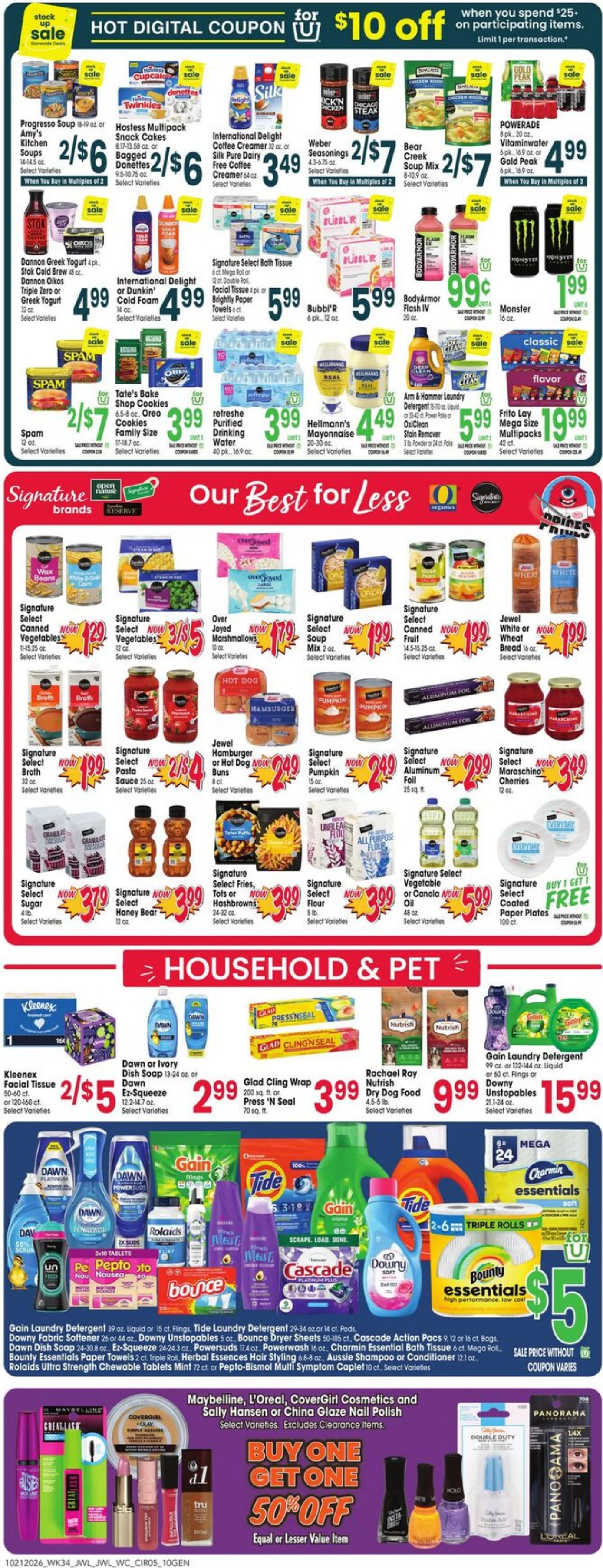 Jewel-Osco Page 5 of 10, weekly ad for Oct 21 - Oct 27, 2026
