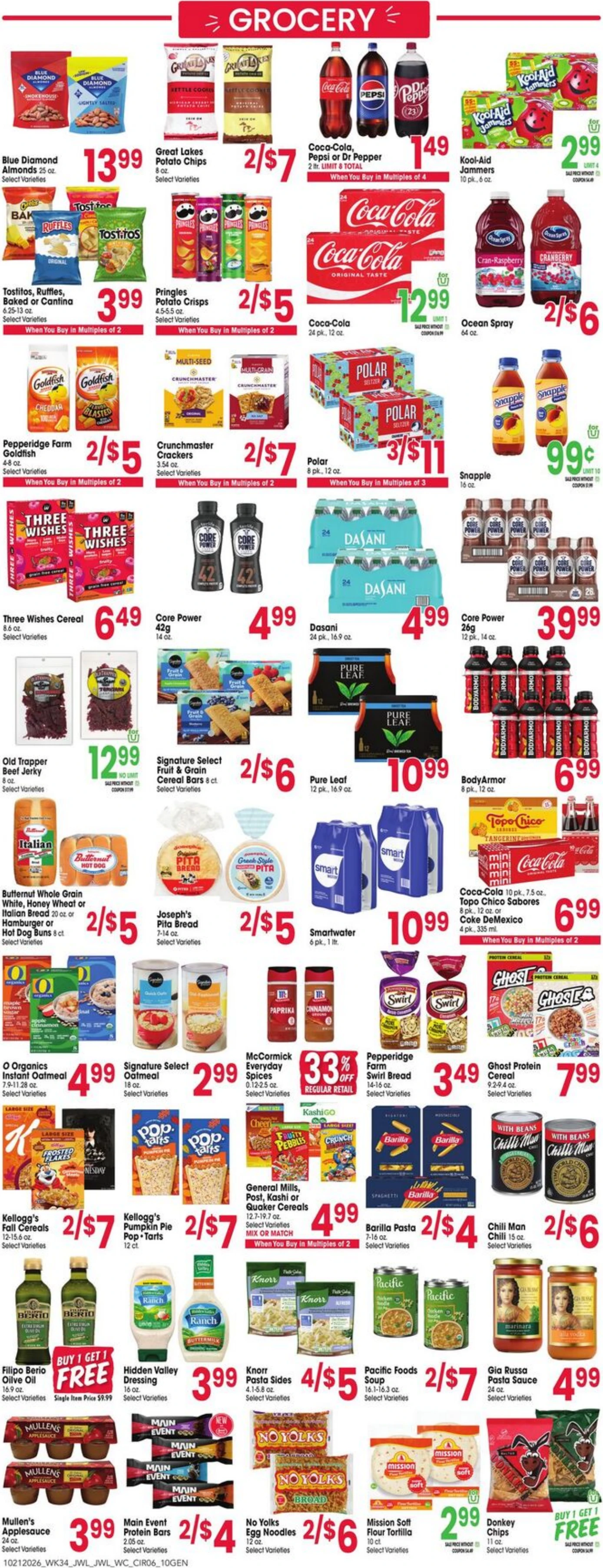 Jewel-Osco Page 6 of 10, weekly ad for Oct 21 - Oct 27, 2026