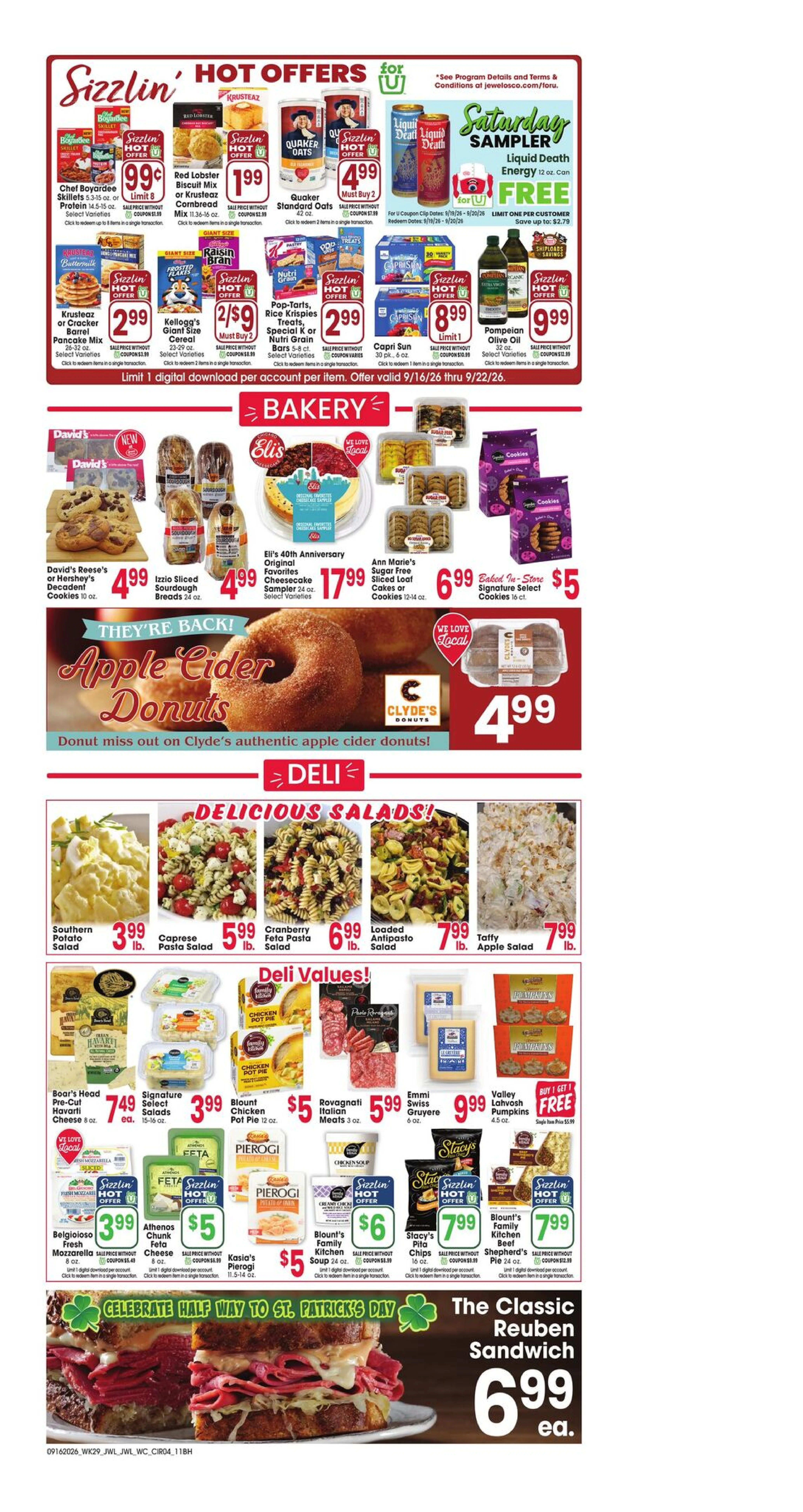 Jewel-Osco Page 4 of 10, weekly ad for Sep 16 - Sep 22, 2026