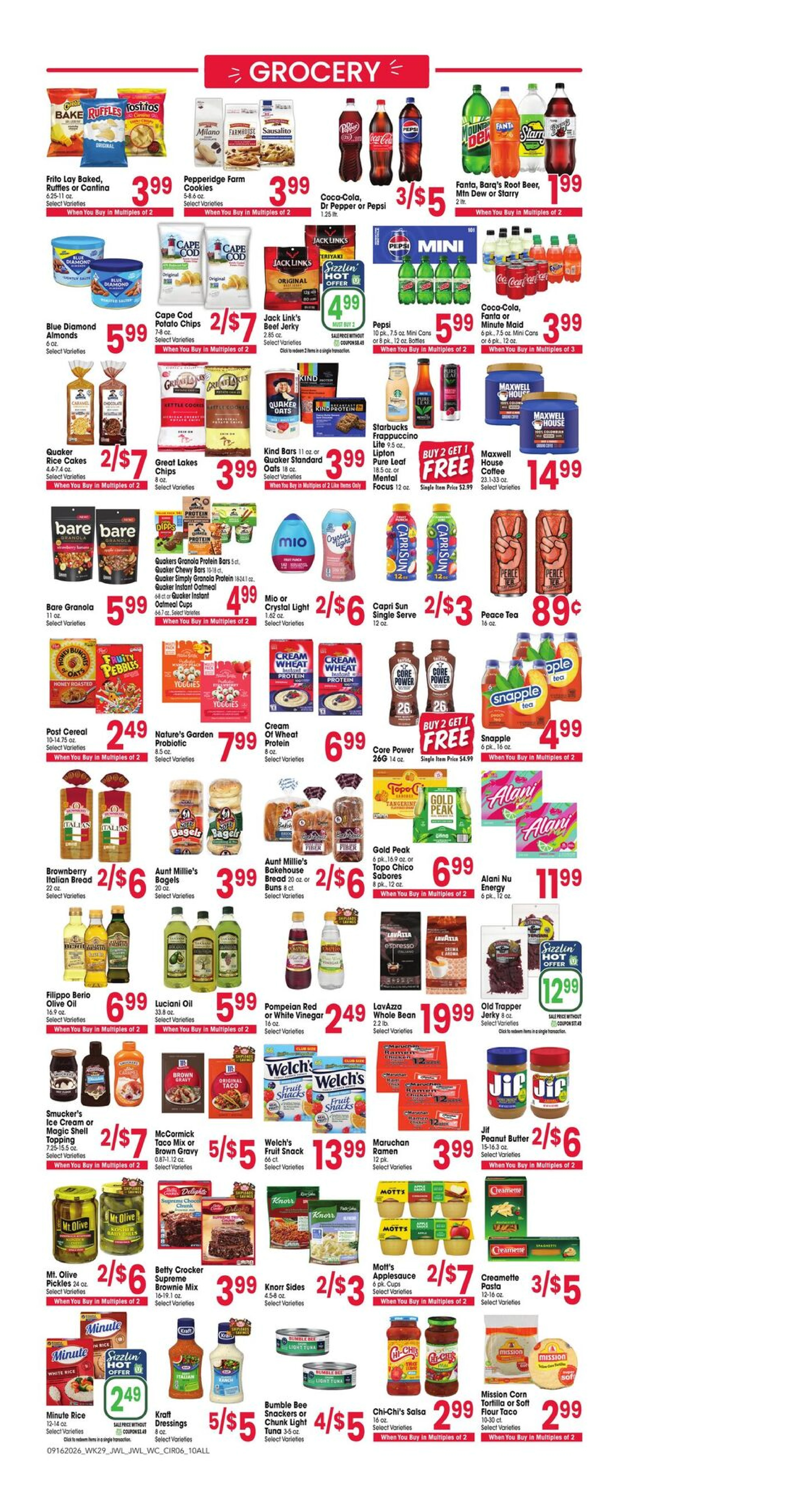 Jewel-Osco Page 6 of 10, weekly ad for Sep 16 - Sep 22, 2026