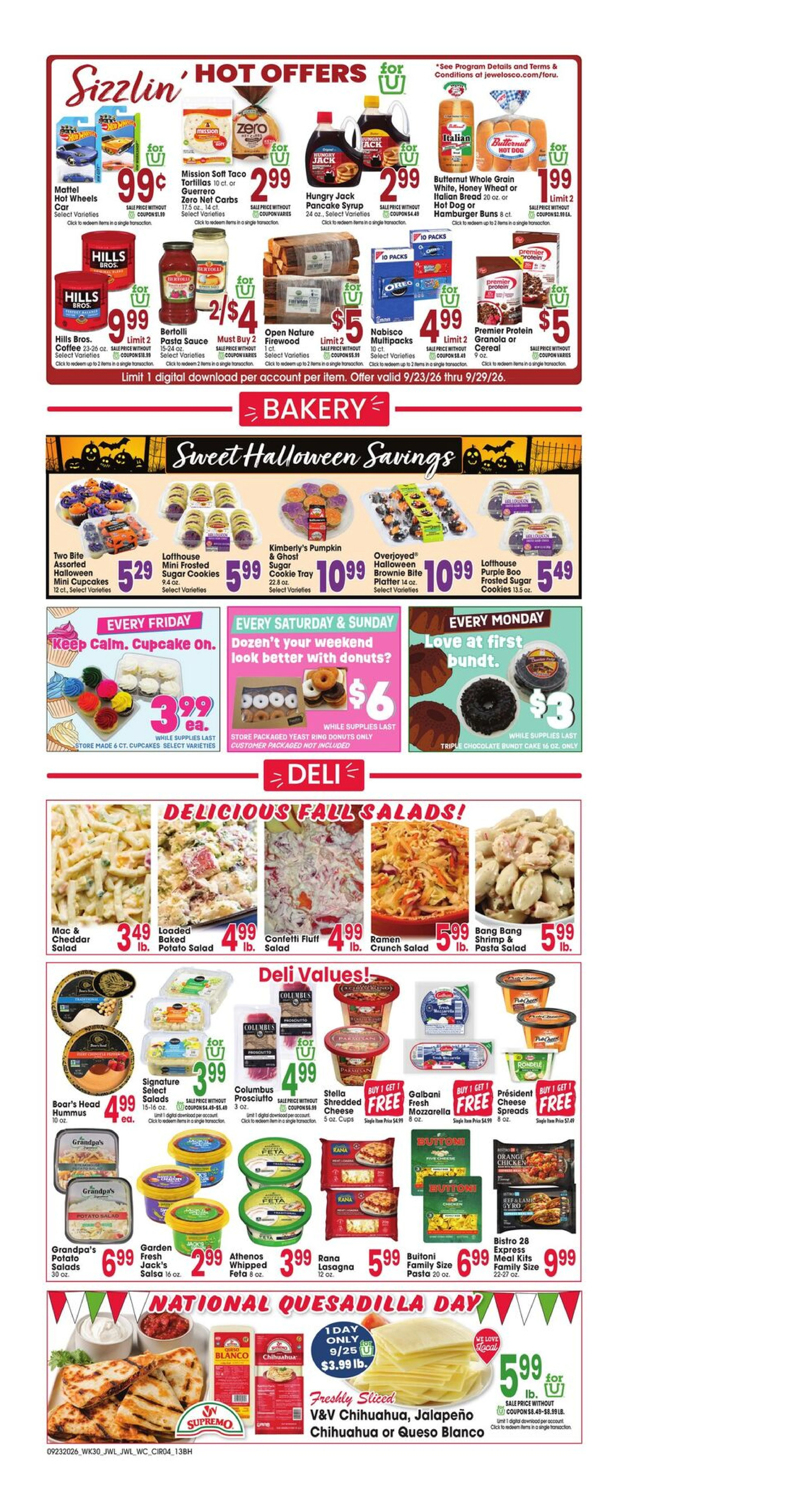 Jewel-Osco Page 4 of 10, weekly ad for Sep 23 - Sep 29, 2026