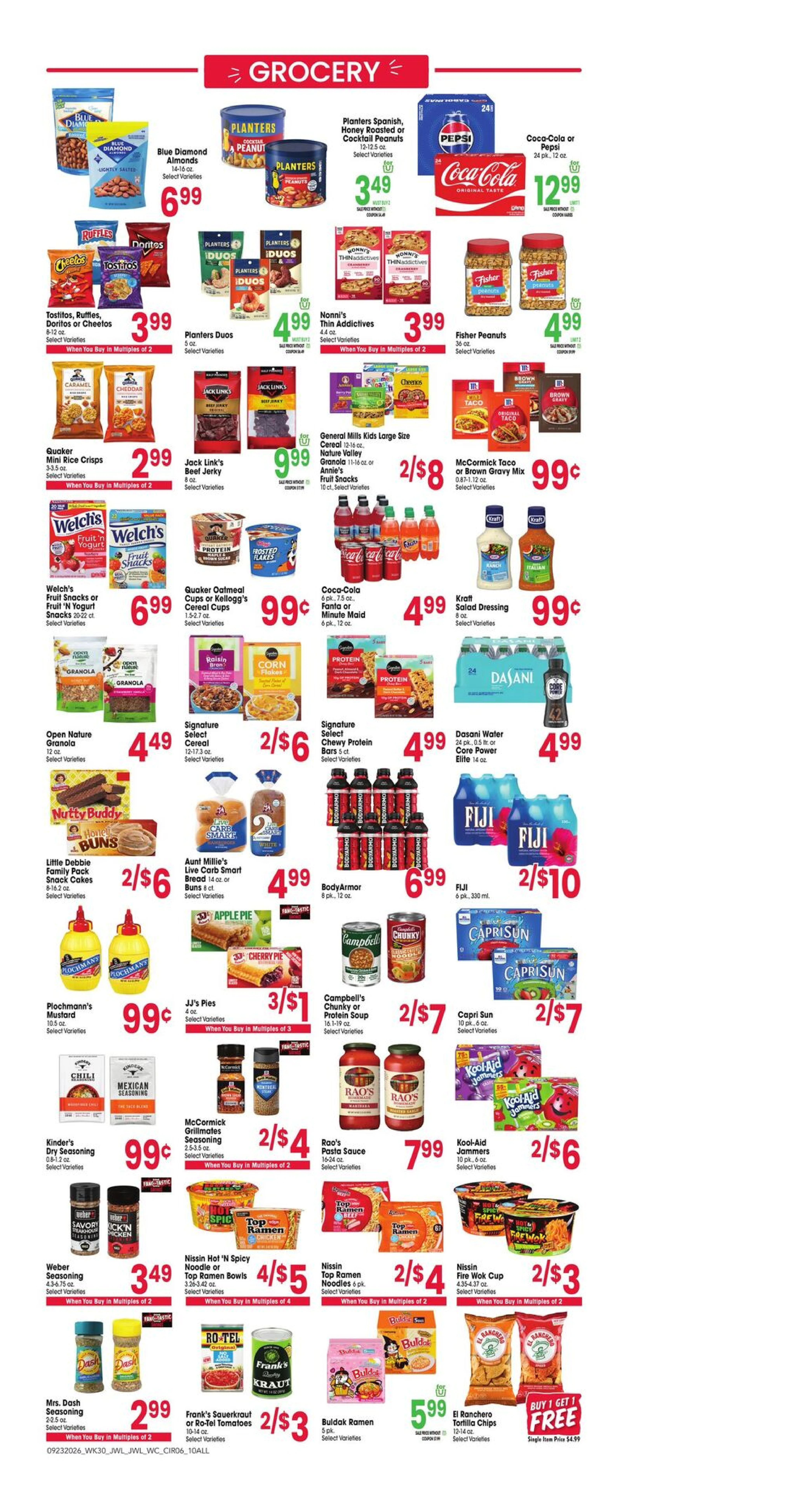 Jewel-Osco Page 6 of 10, weekly ad for Sep 23 - Sep 29, 2026