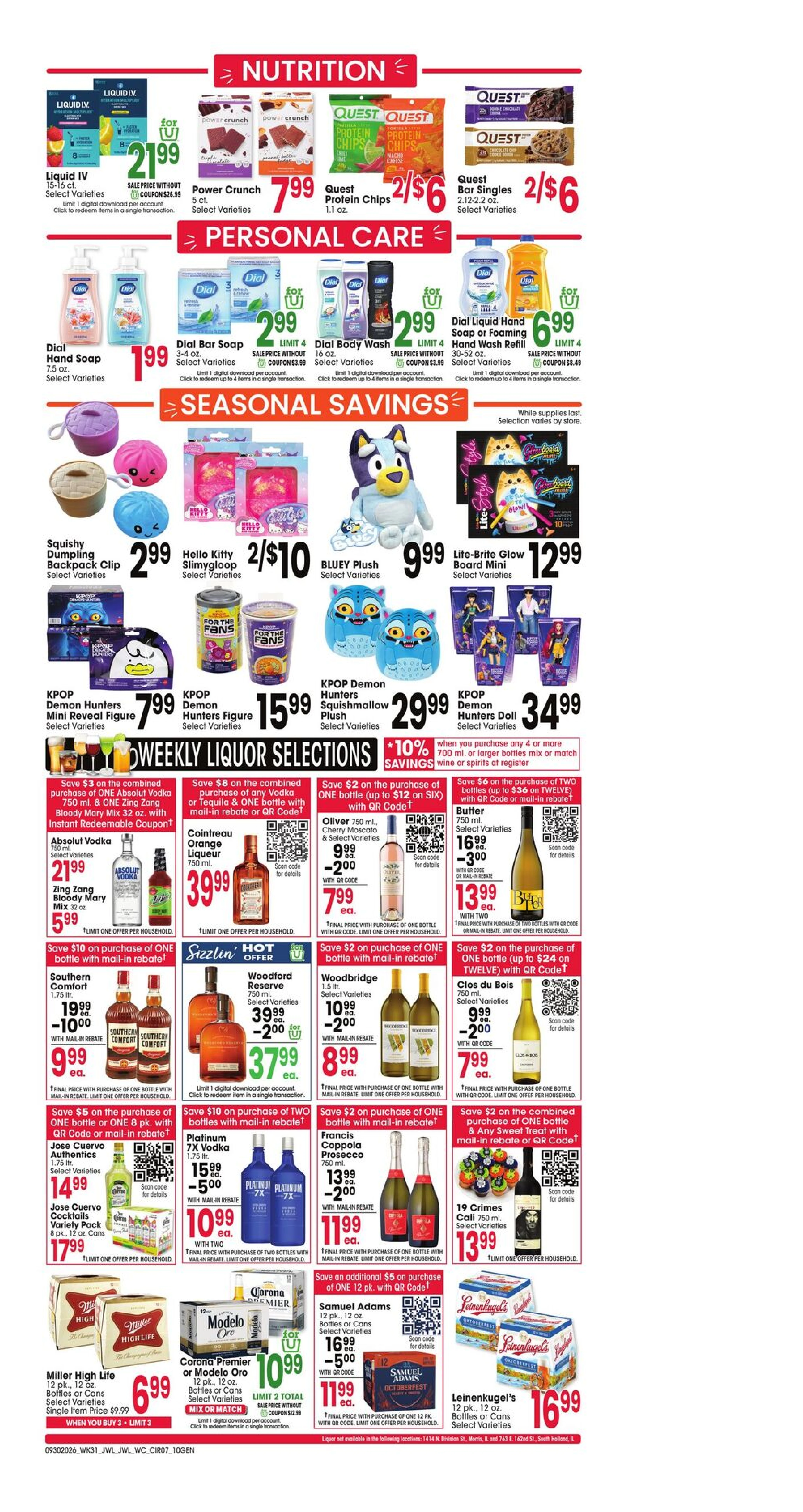 Jewel Osco Page 7