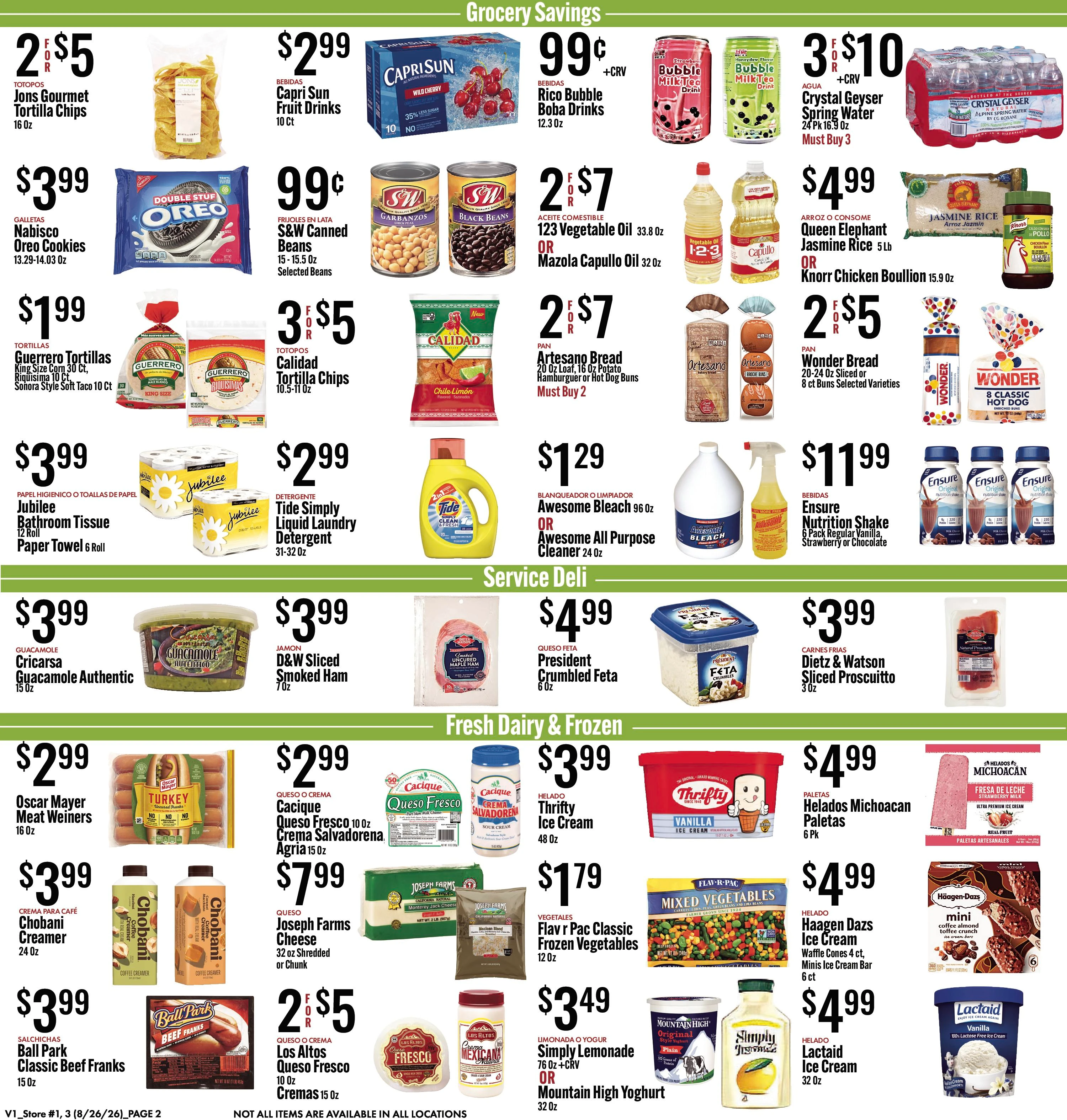JONS Fresh Marketplace Page 2