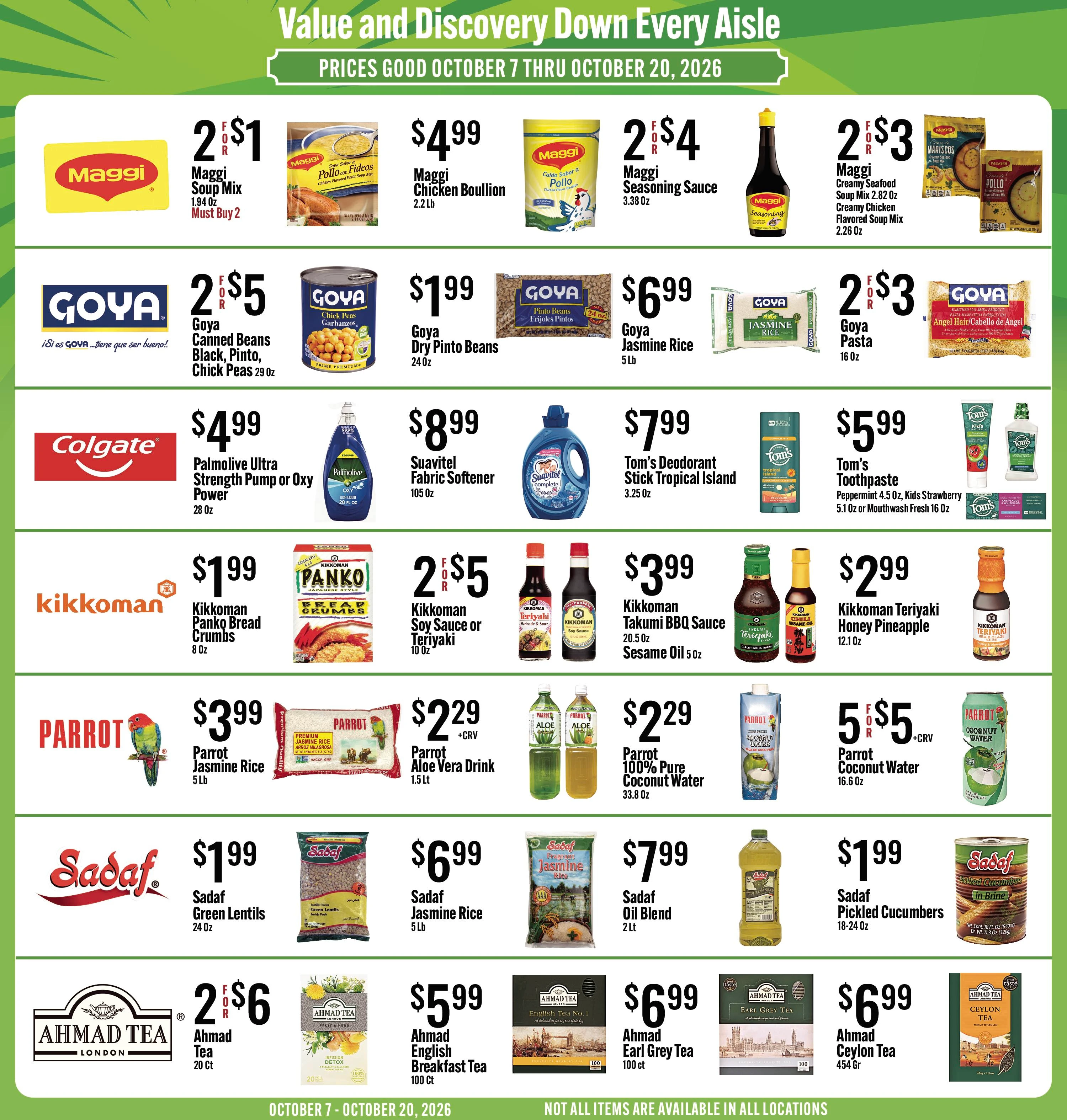 JONS Fresh Marketplace Page 6 of 6, weekly ad for Oct 14 - Oct 20, 2026