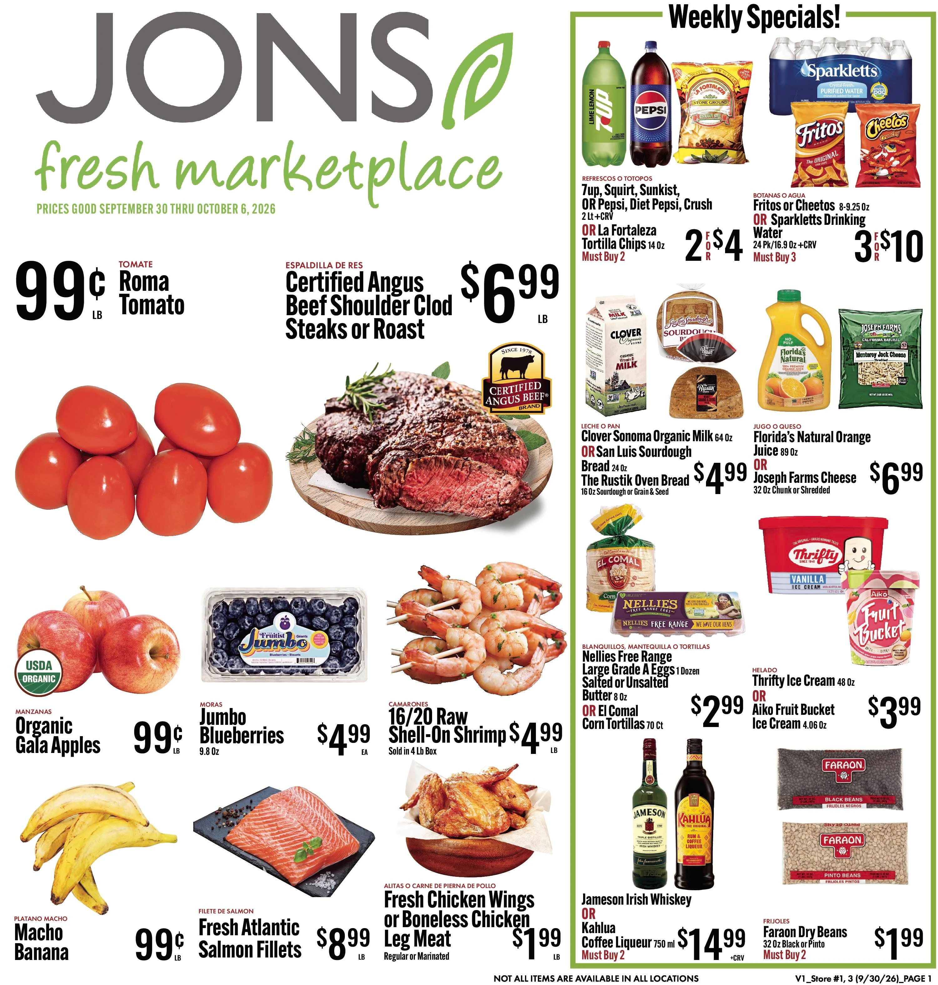JONS Fresh Marketplace Page 1