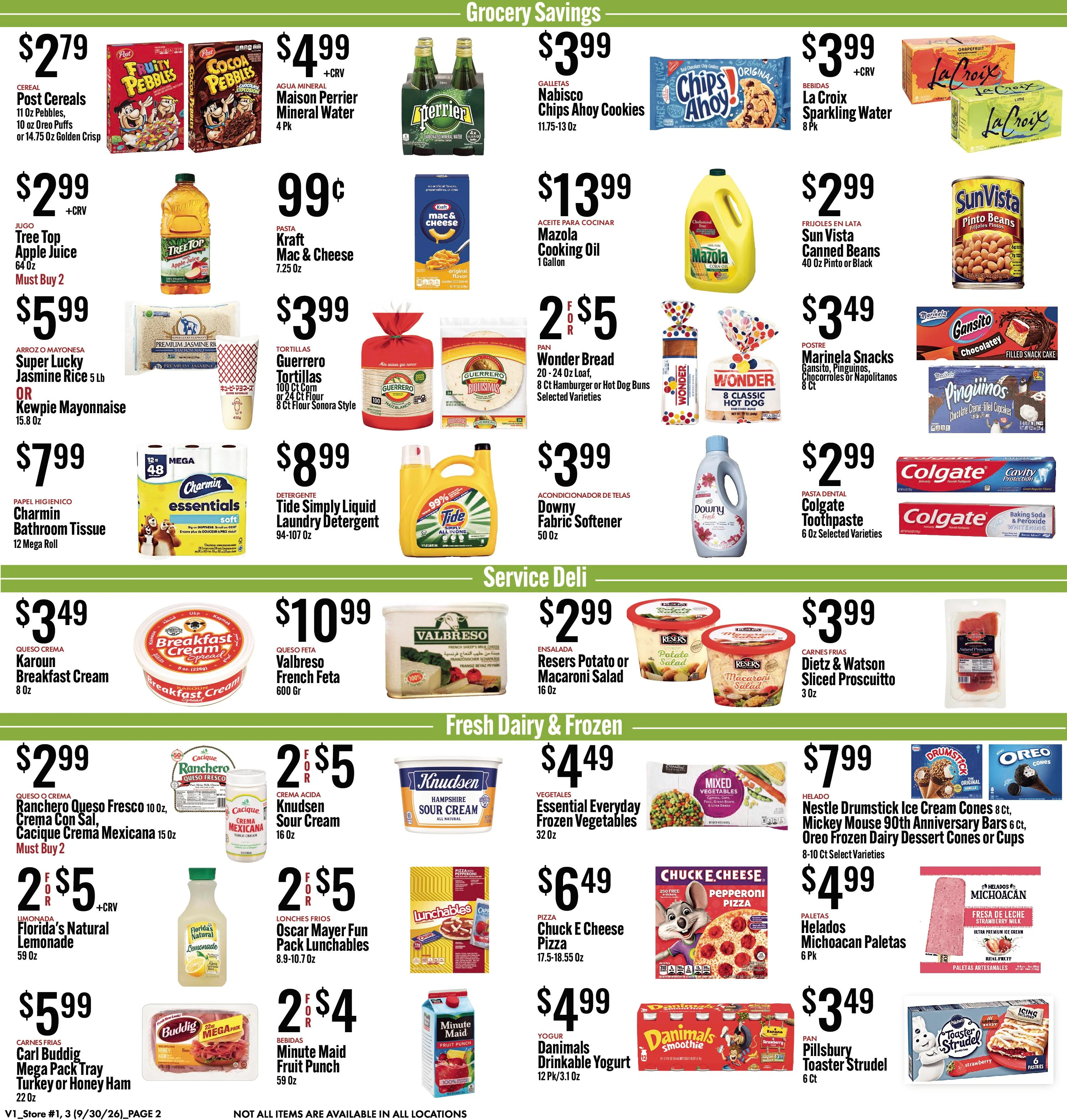 JONS Fresh Marketplace Page 2
