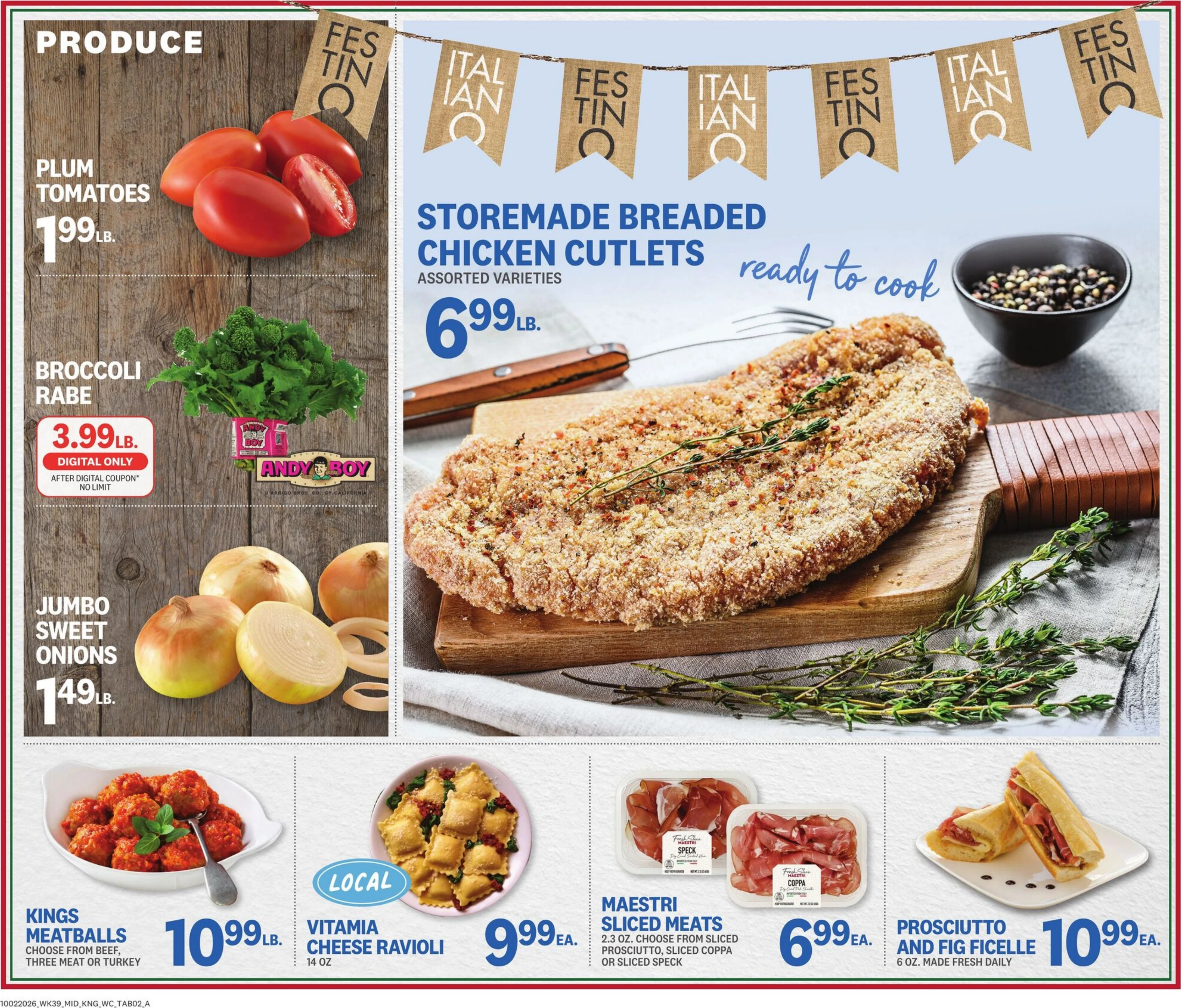 Kings Food Markets Page 2 of 4, weekly ad for Oct 2 - Oct 8, 2026