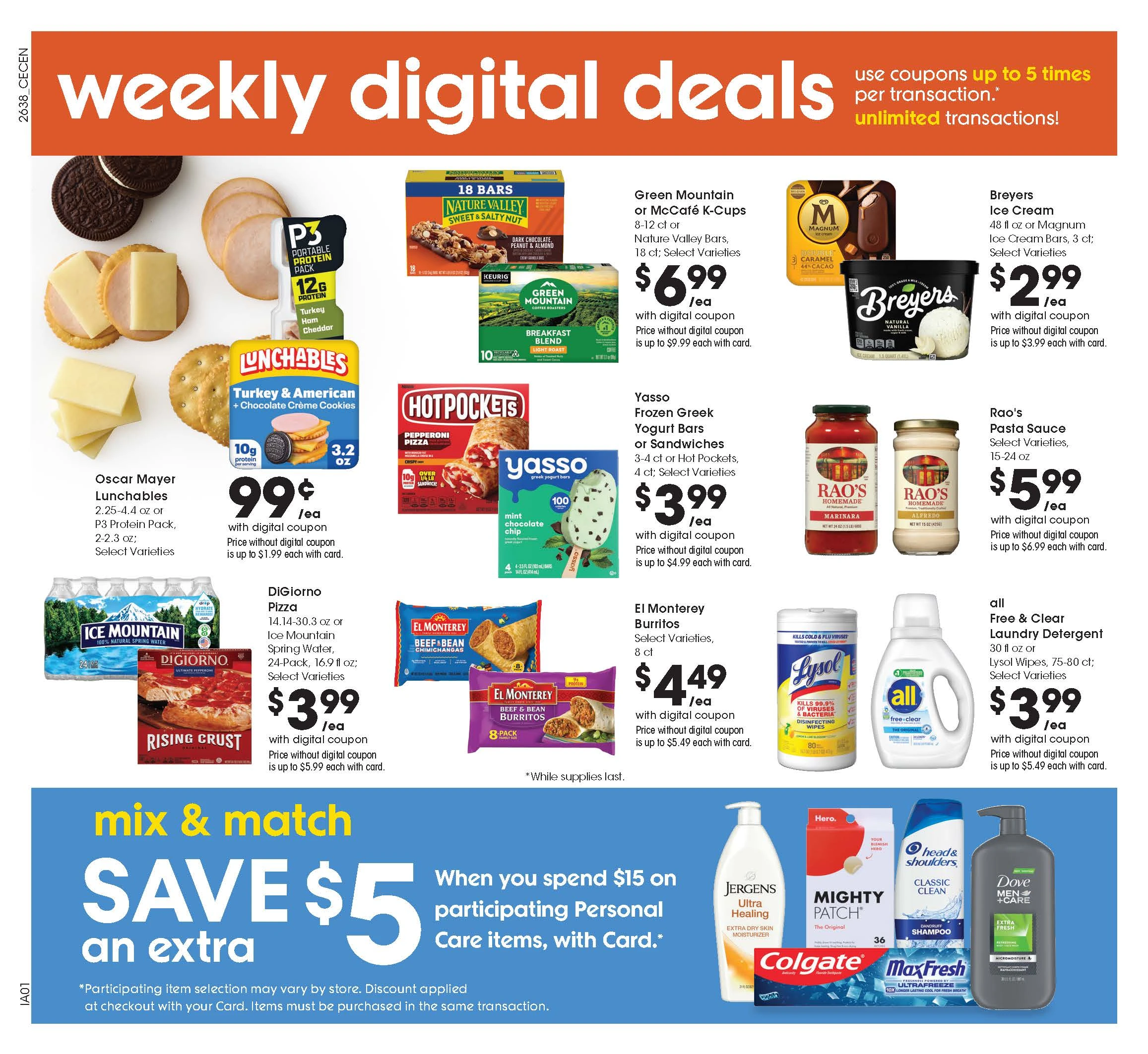 Kroger Page 2 of 16, weekly ad for Oct 21 - Oct 28, 2026