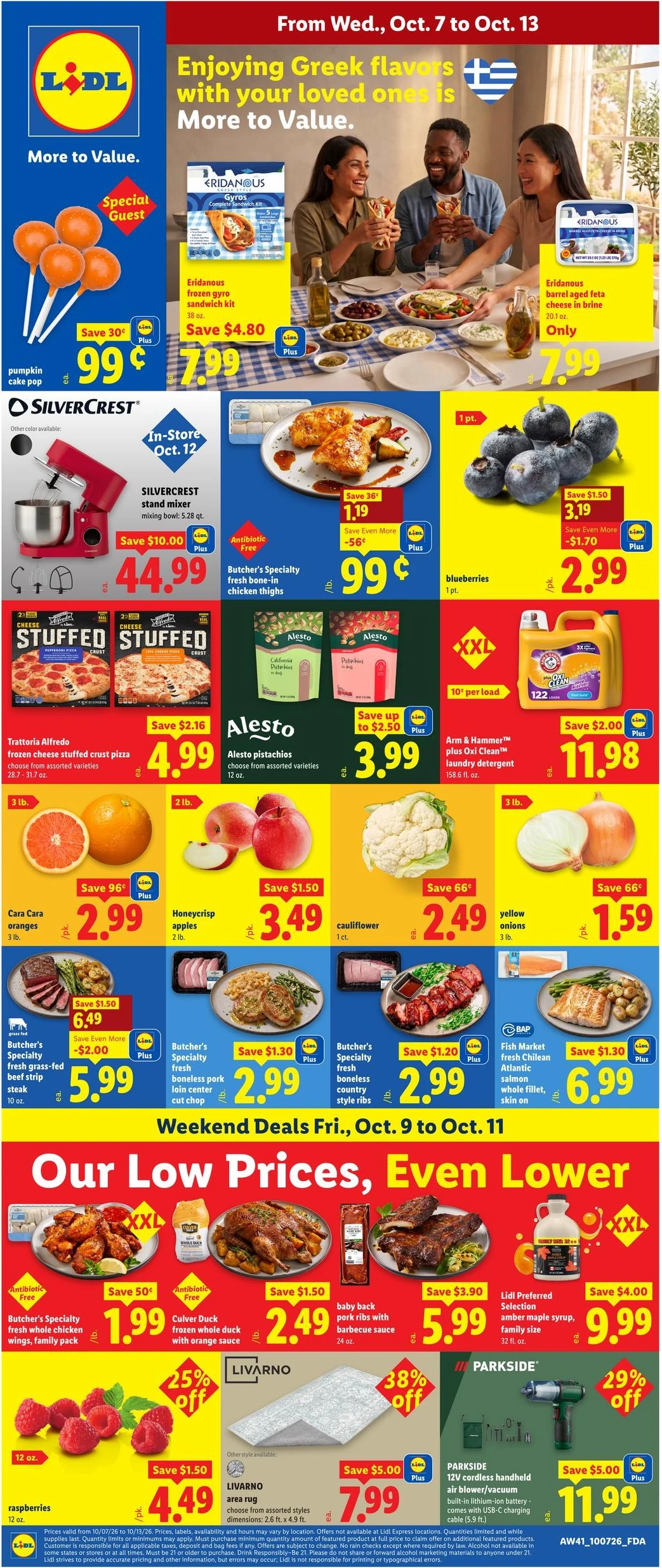 Lidl Page 1 of 4, weekly ad for Oct 7 - Oct 13, 2026