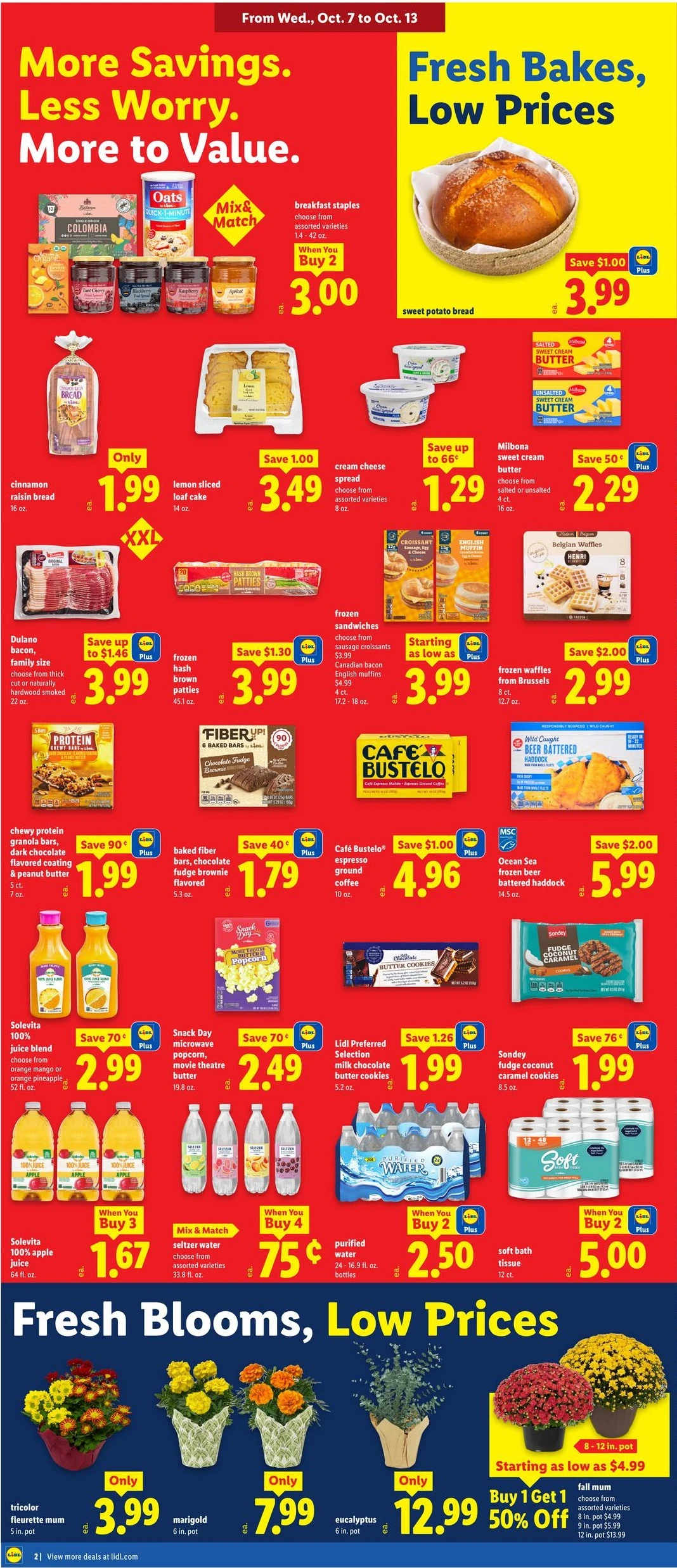 Lidl Page 2 of 4, weekly ad for Oct 7 - Oct 13, 2026