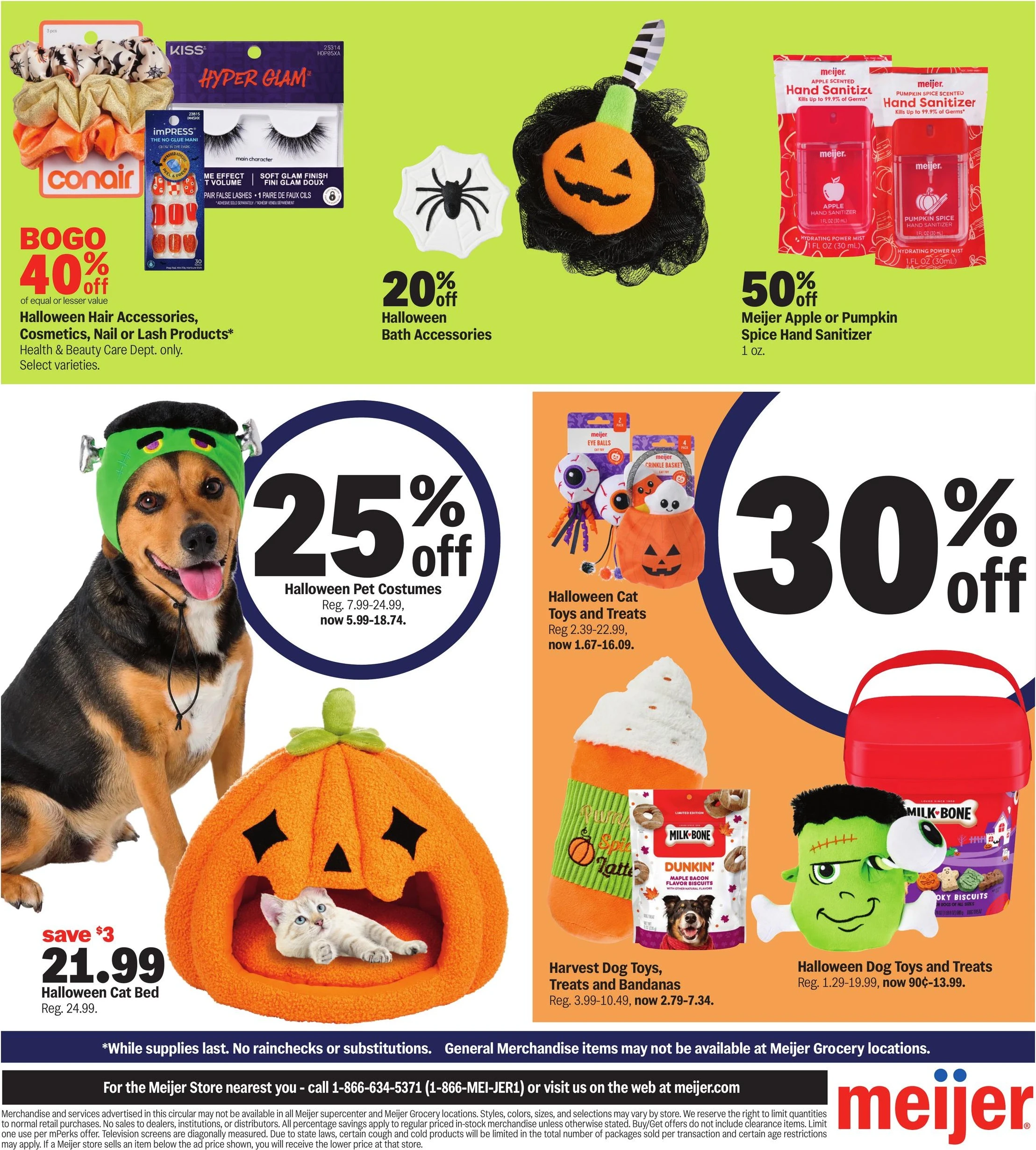 Meijer Page 7 of 7, weekly ad for Oct 21 - Oct 27, 2026