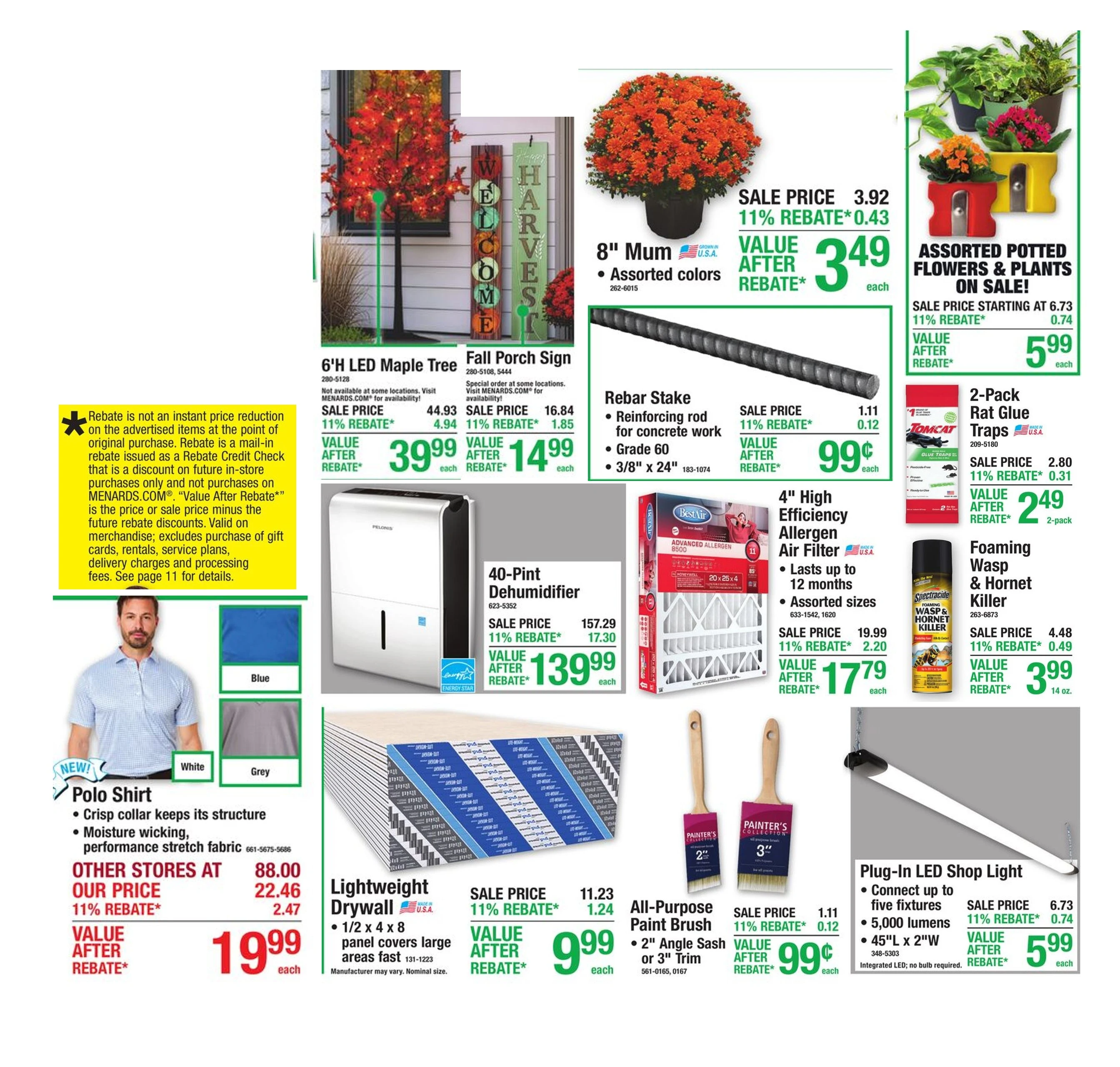Menards weekly ad flyer, Aug19 – Aug31, 2026