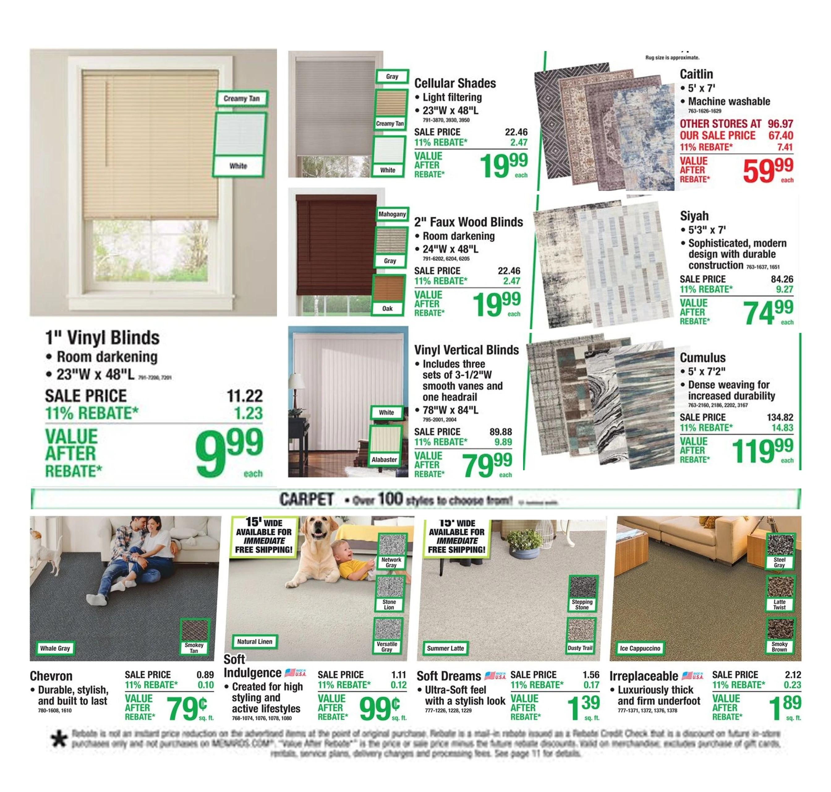 11% Rebate* Sale page 10