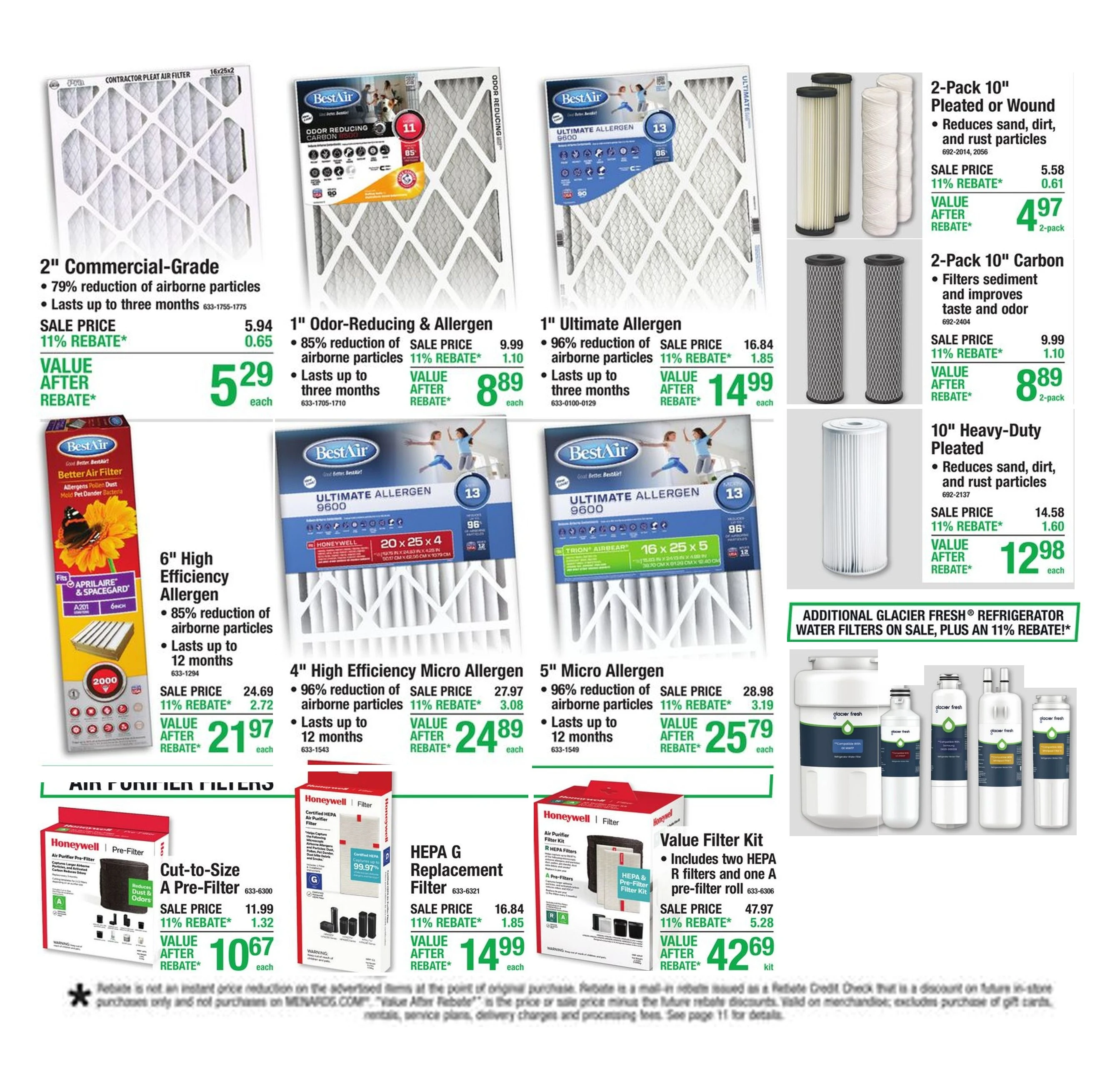 11% Rebate* Sale page 12