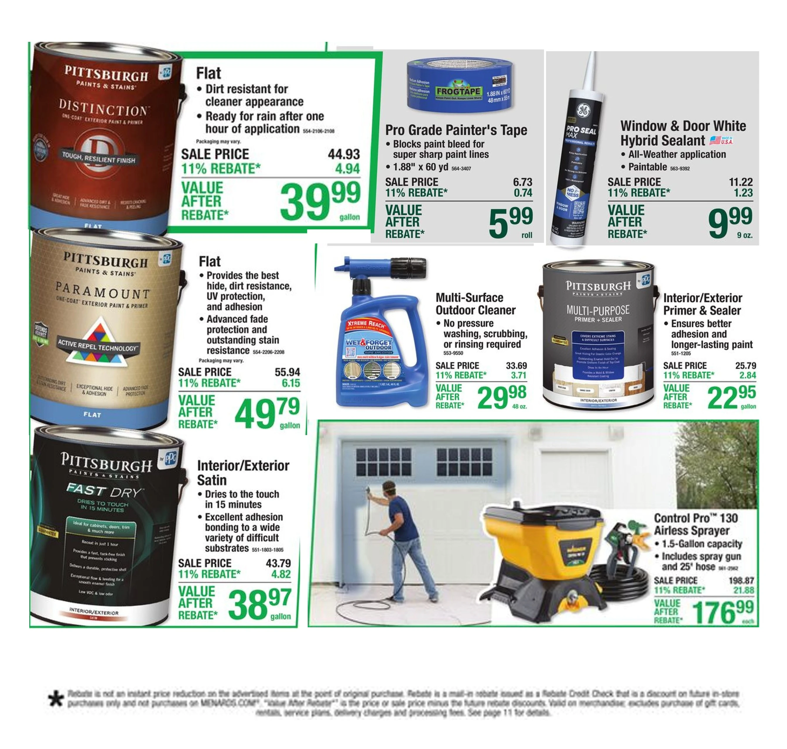 11% Rebate* Sale page 13