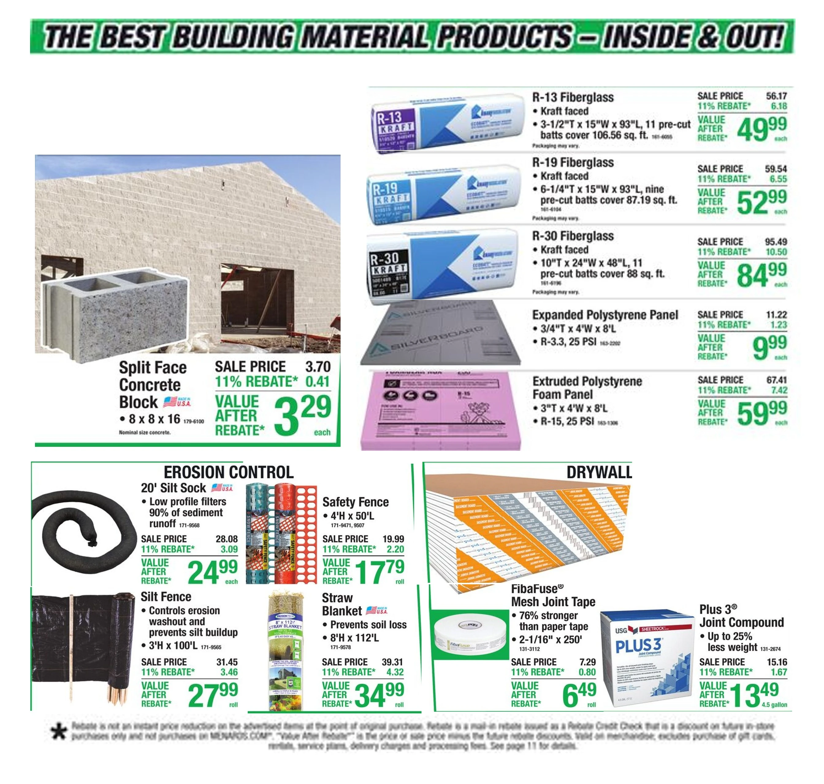 11% Rebate* Sale page 15