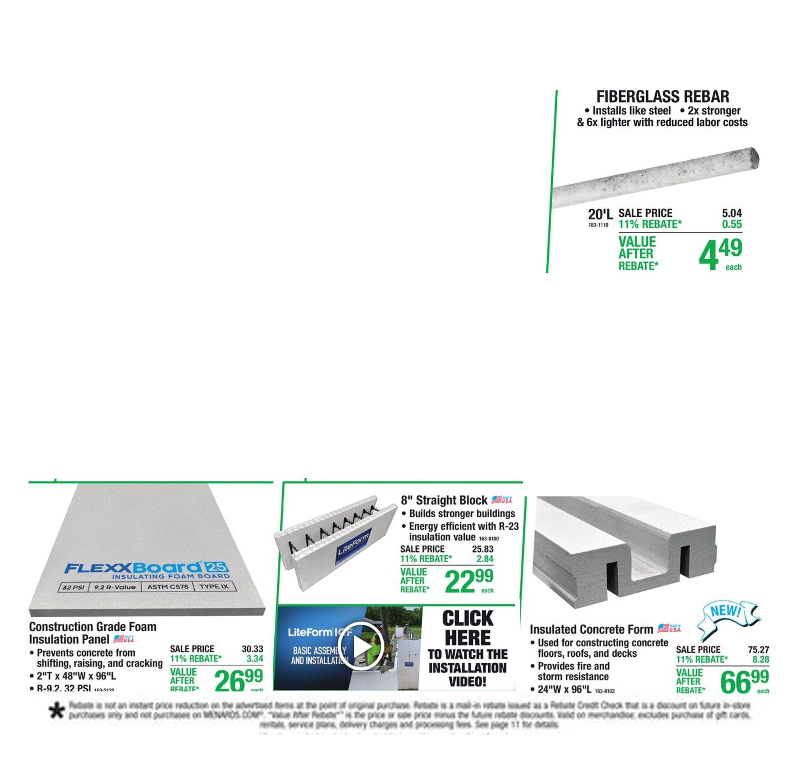 11% Rebate* Sale page 16
