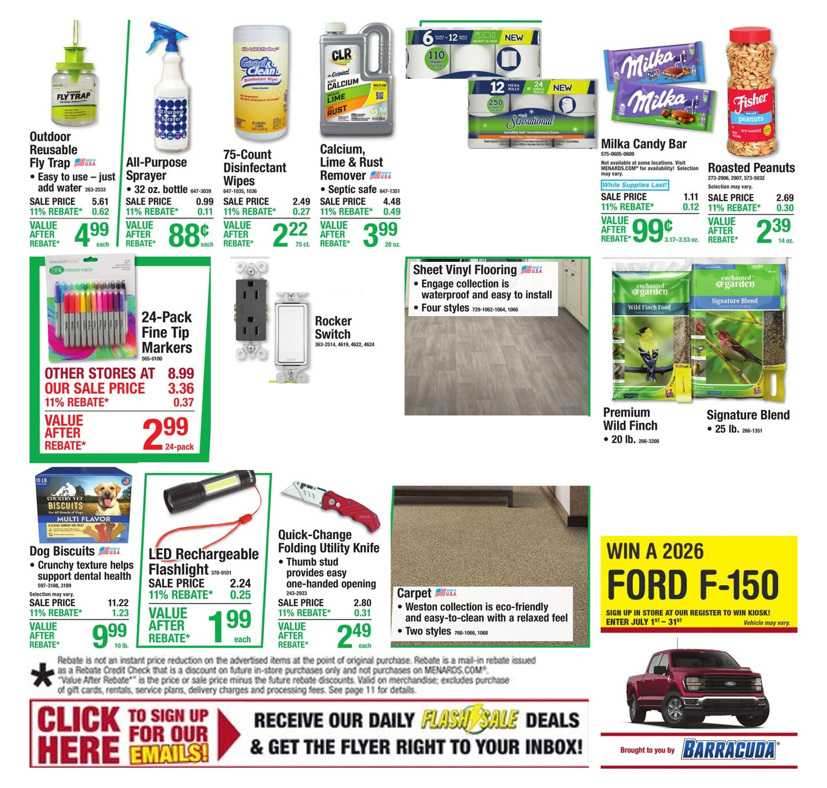 11% Rebate* Sale page 19