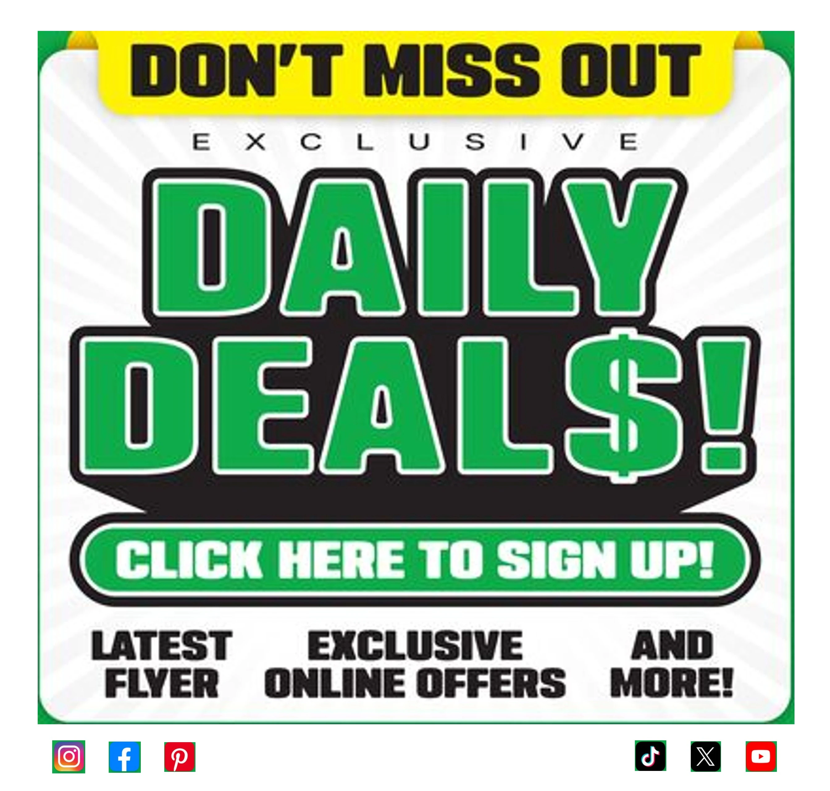 11% Rebate* Sale page 20