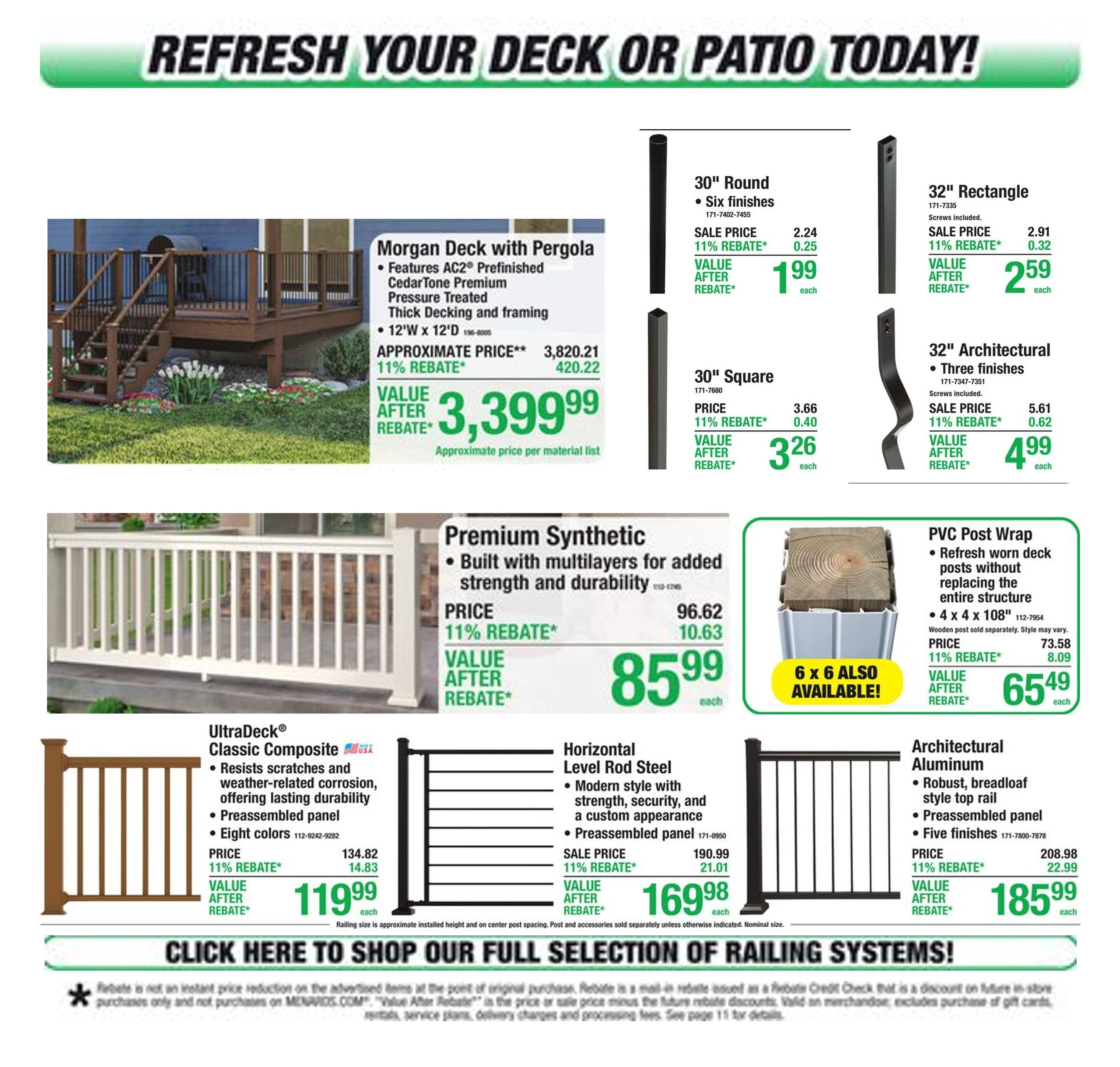 11% Rebate* Sale page 10