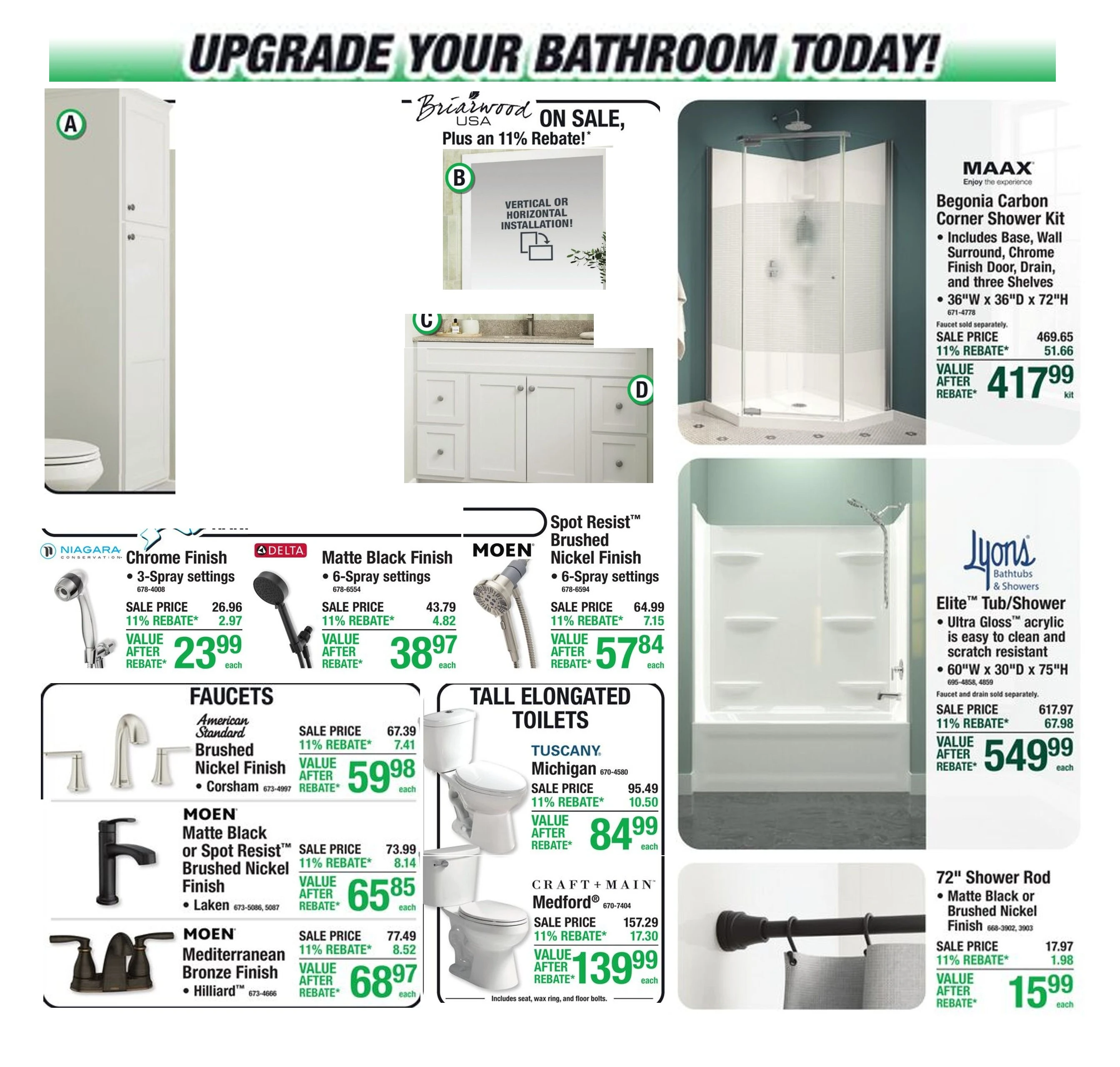 11% Rebate* Sale page 16