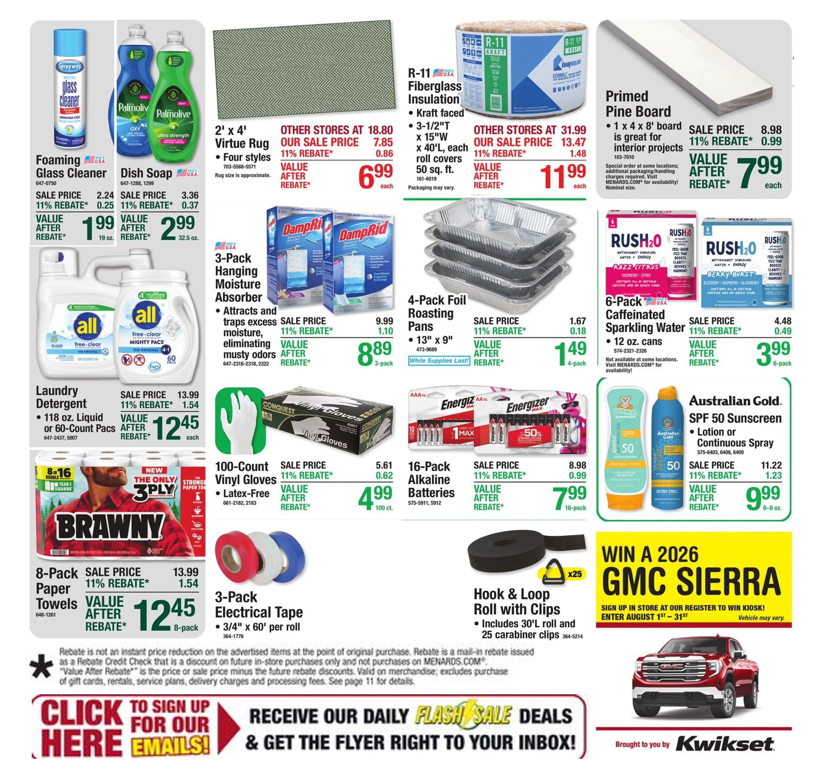 11% Rebate* Sale page 19