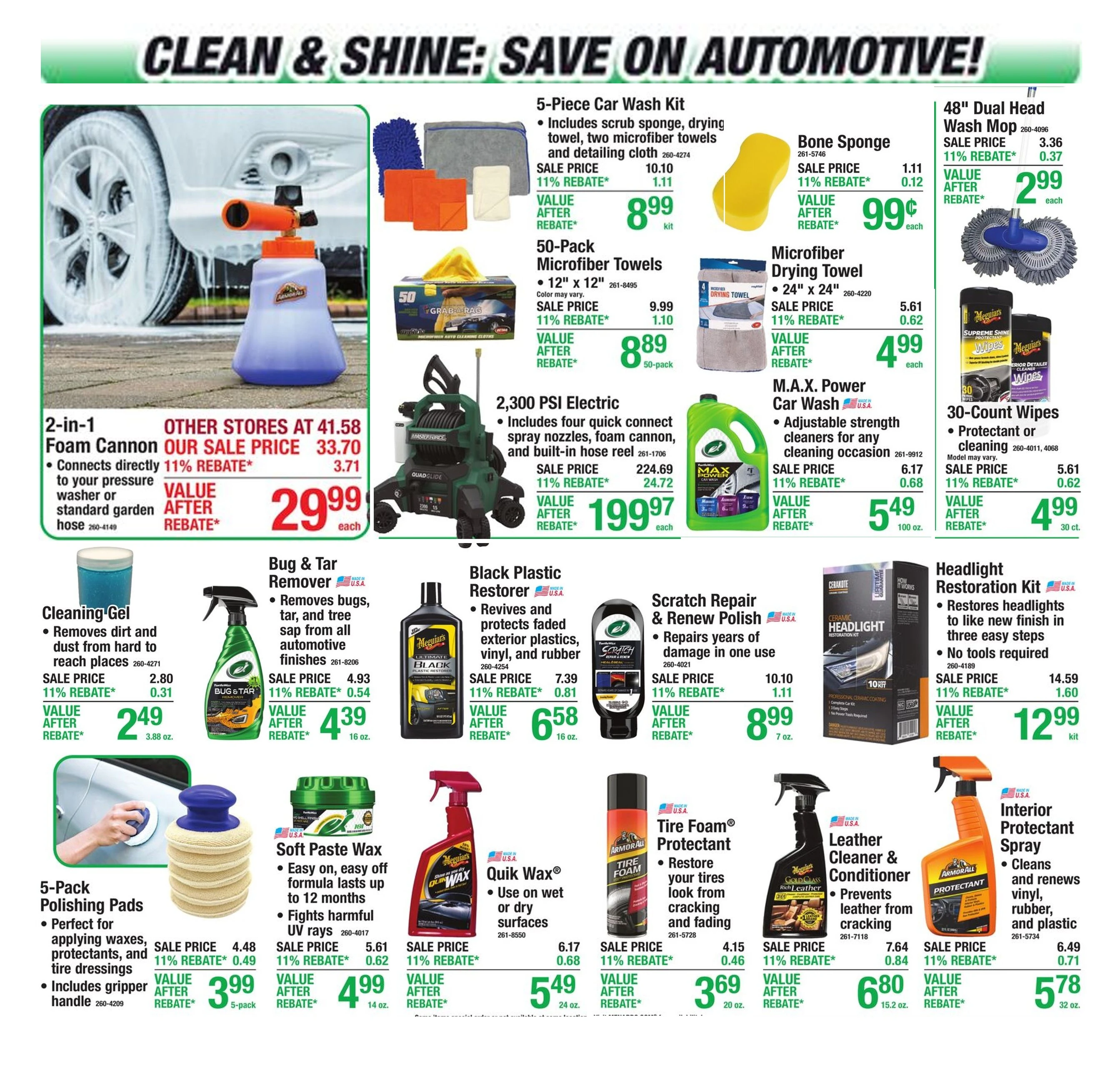 11% Rebate* Sale page 3