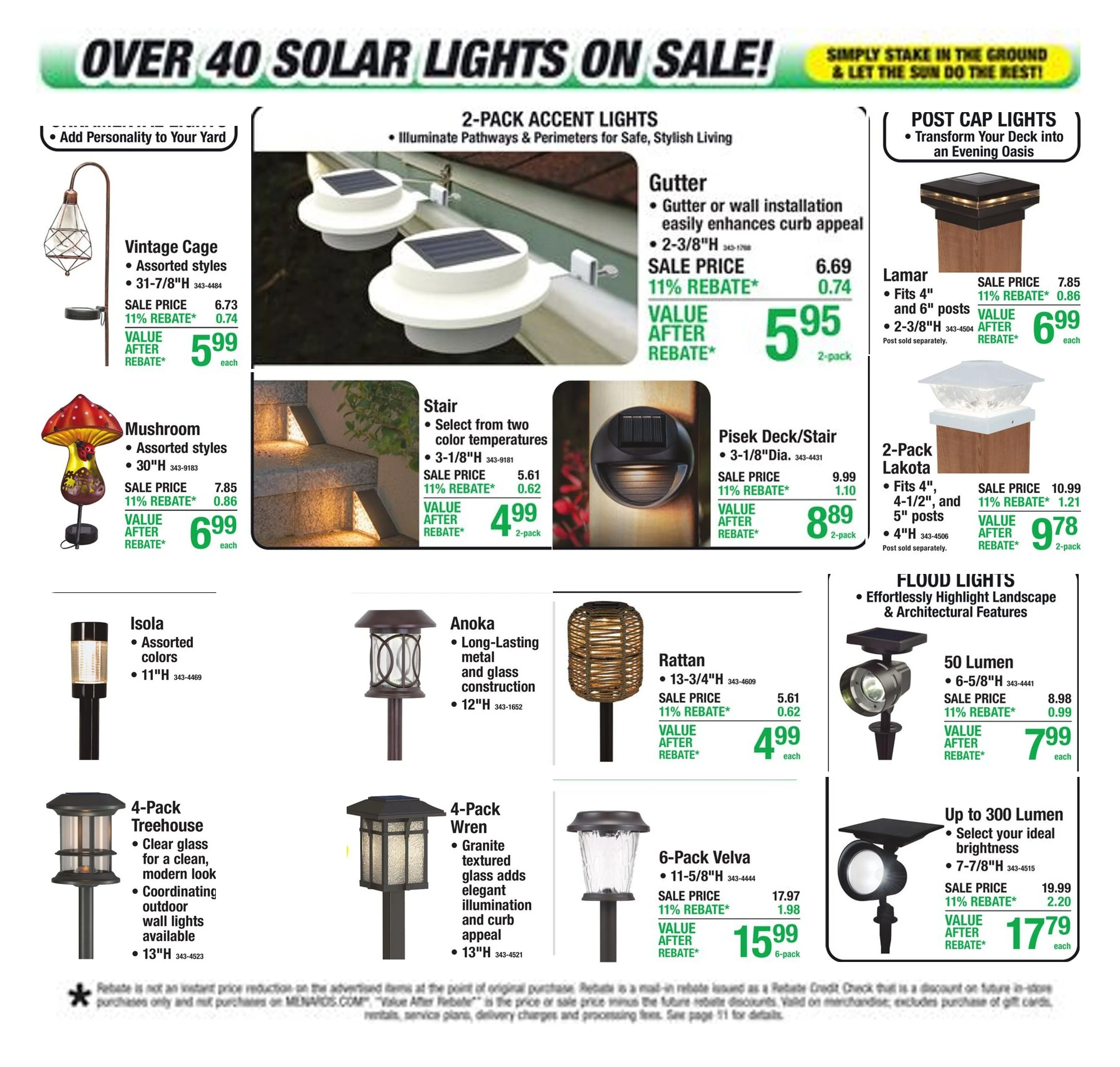 11% Rebate* Sale page 6