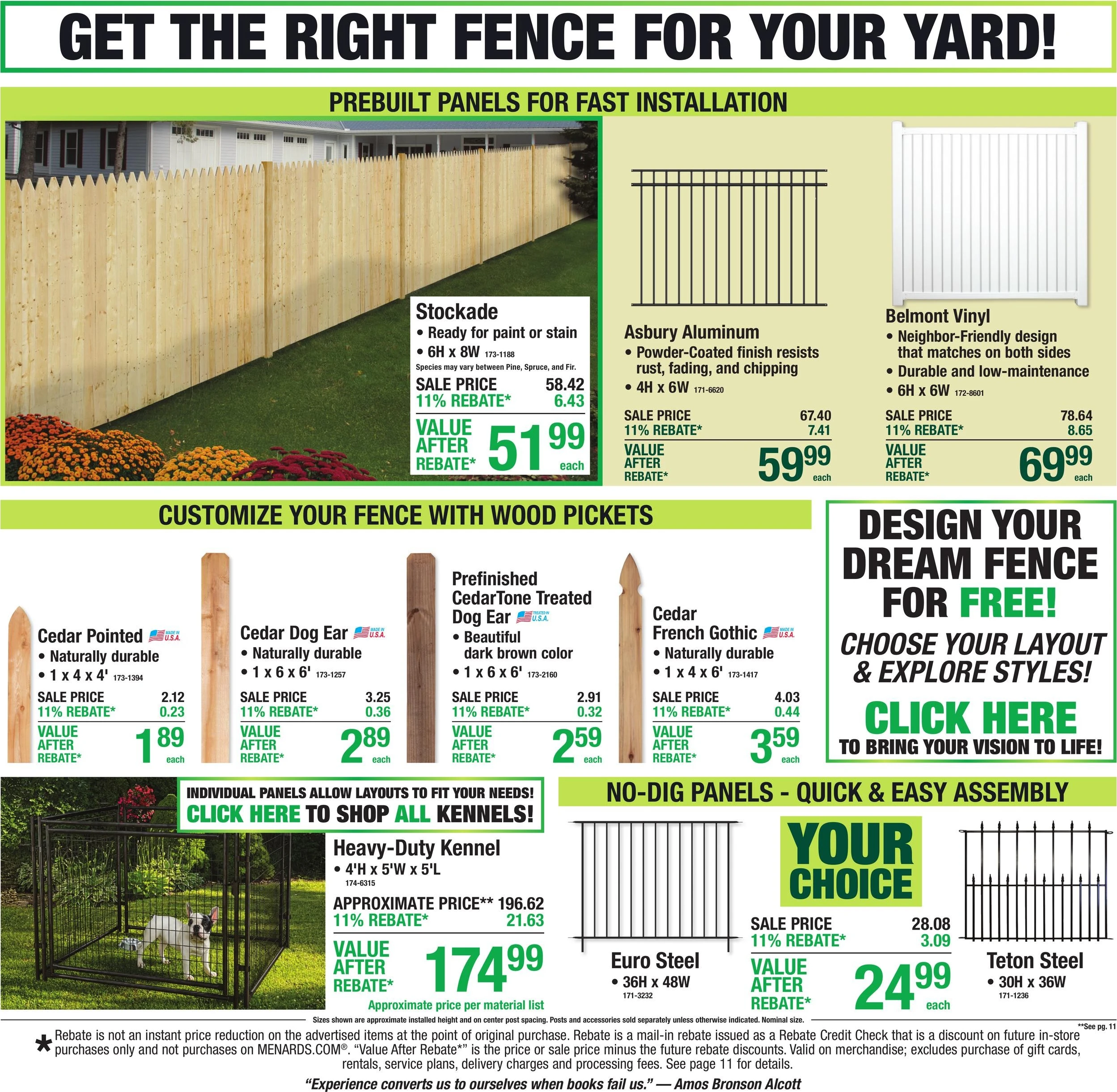 Menards Page 16 of 19, weekly ad for Oct 7 - Oct 18, 2026