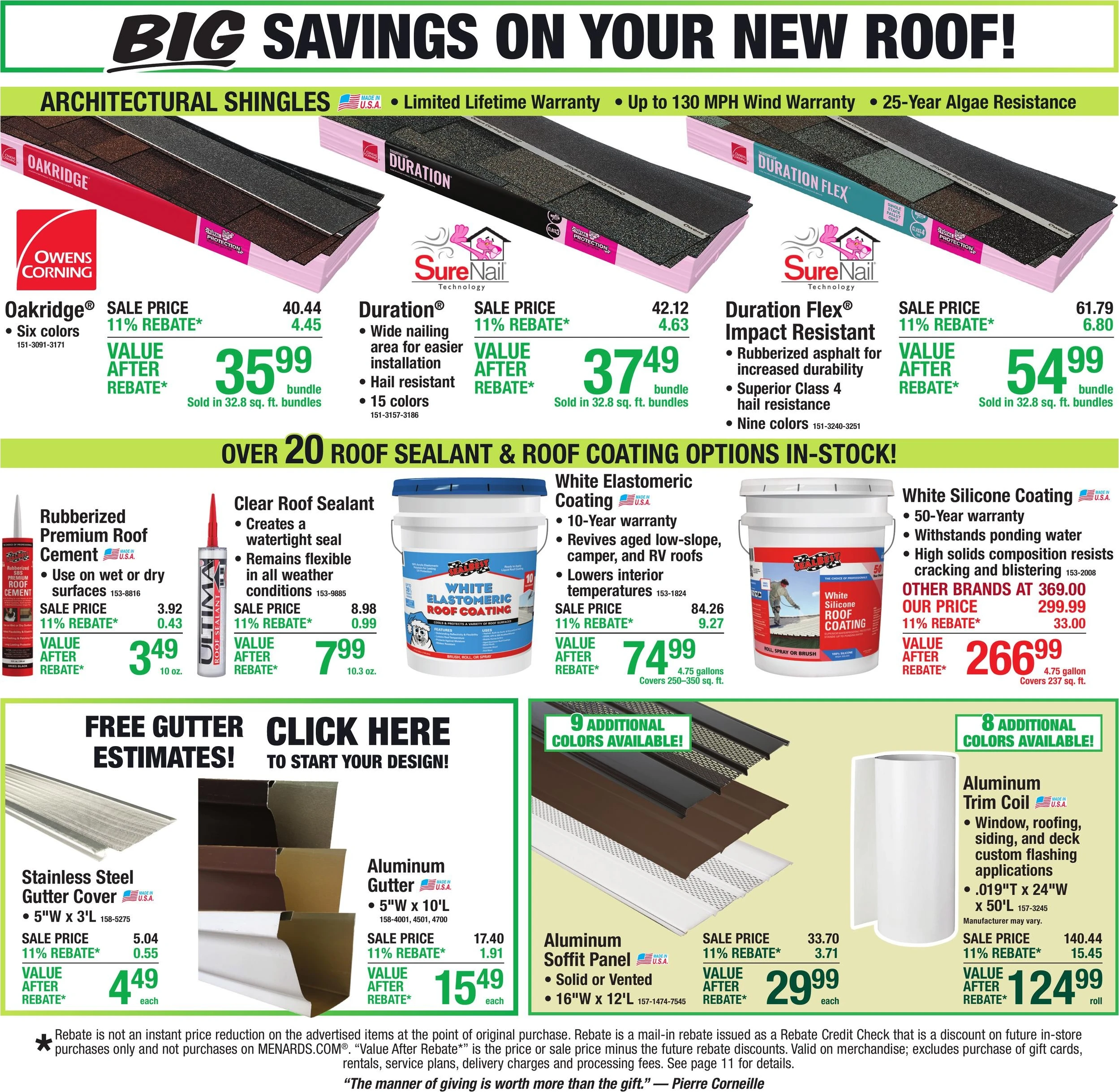 Menards Page 17 of 19, weekly ad for Oct 7 - Oct 18, 2026