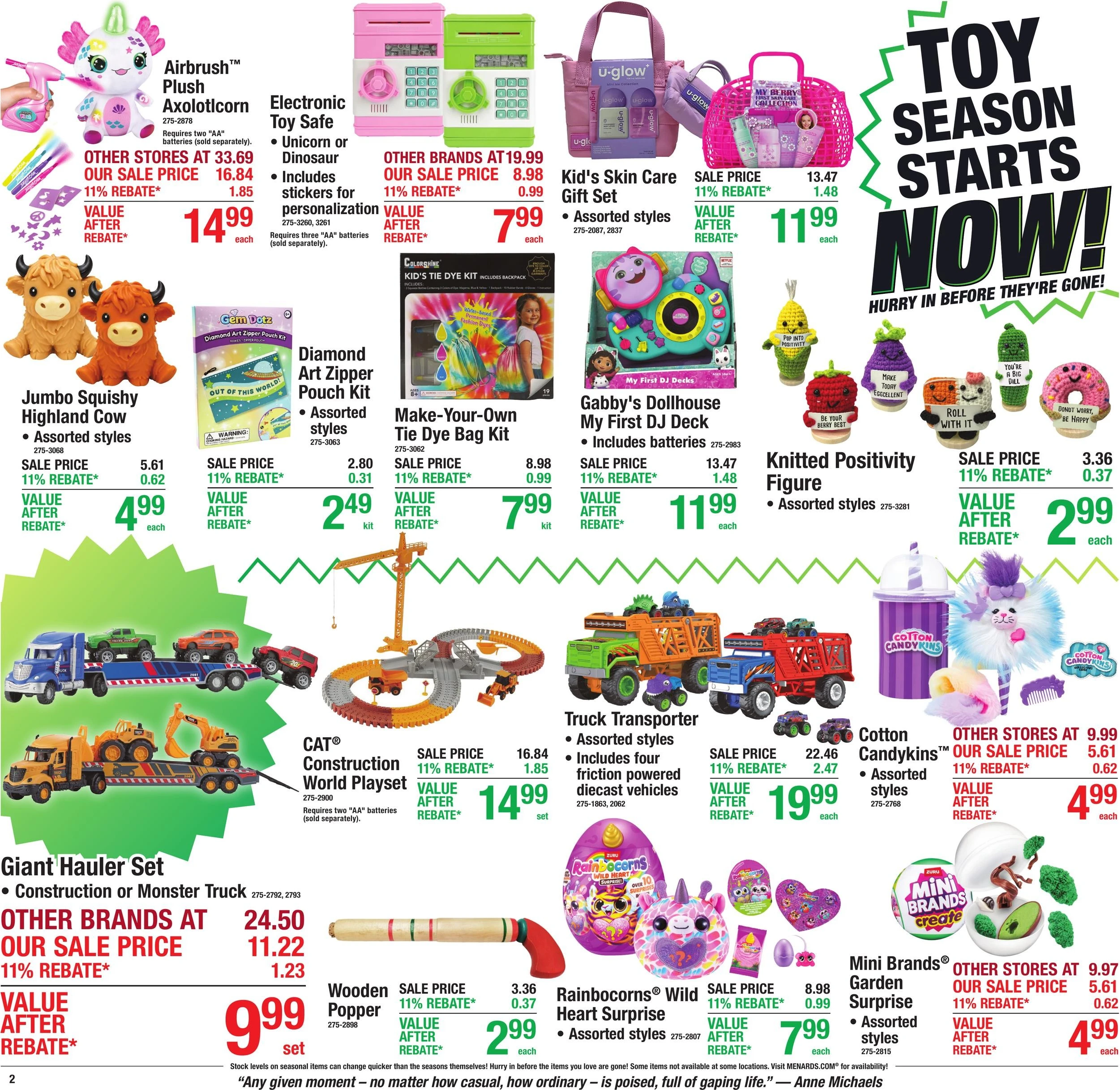 Menards Page 2 of 19, weekly ad for Oct 7 - Oct 18, 2026