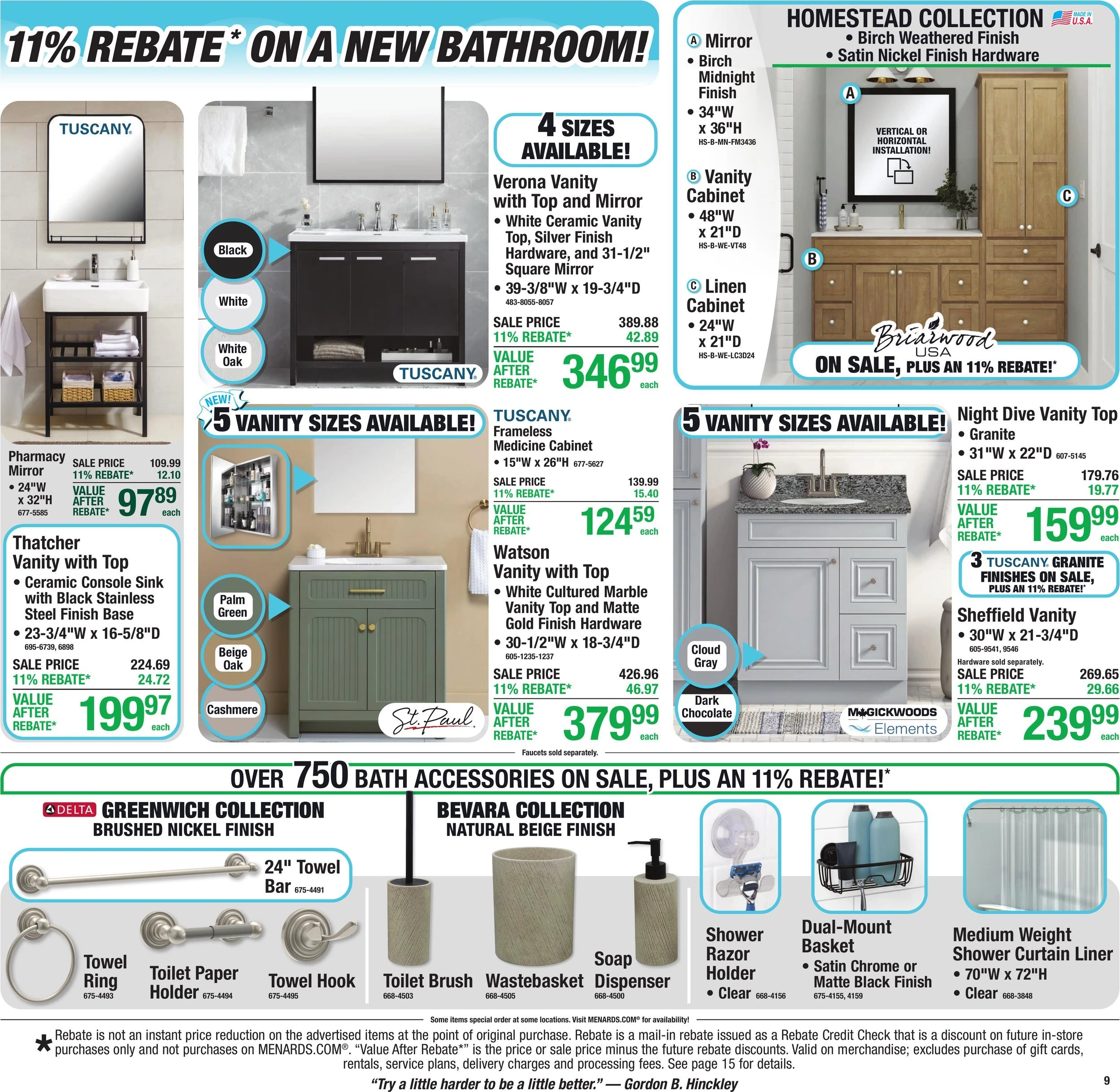 Menards Page 11 of 24, weekly ad for Oct 14 - Oct 25, 2026