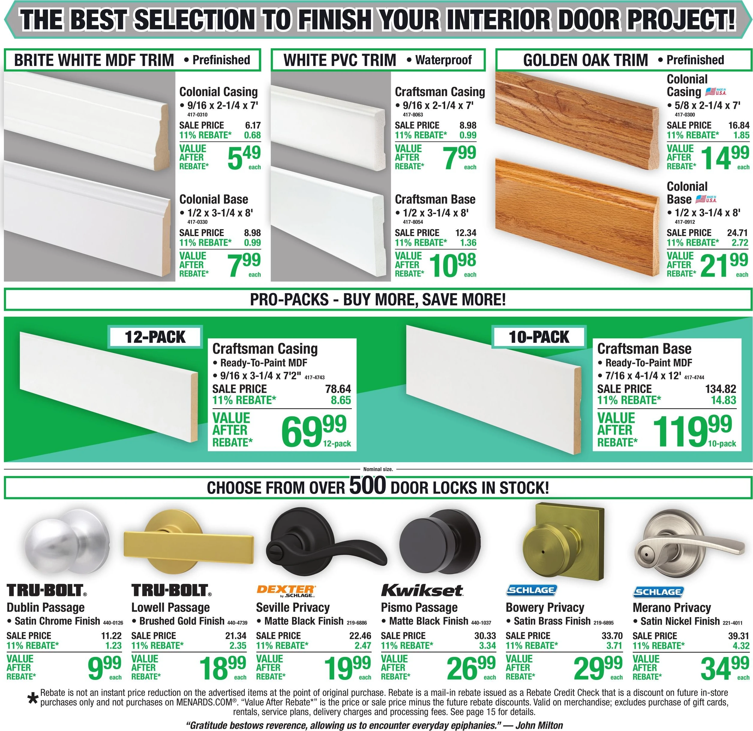 Menards Page 18 of 24, weekly ad for Oct 14 - Oct 25, 2026