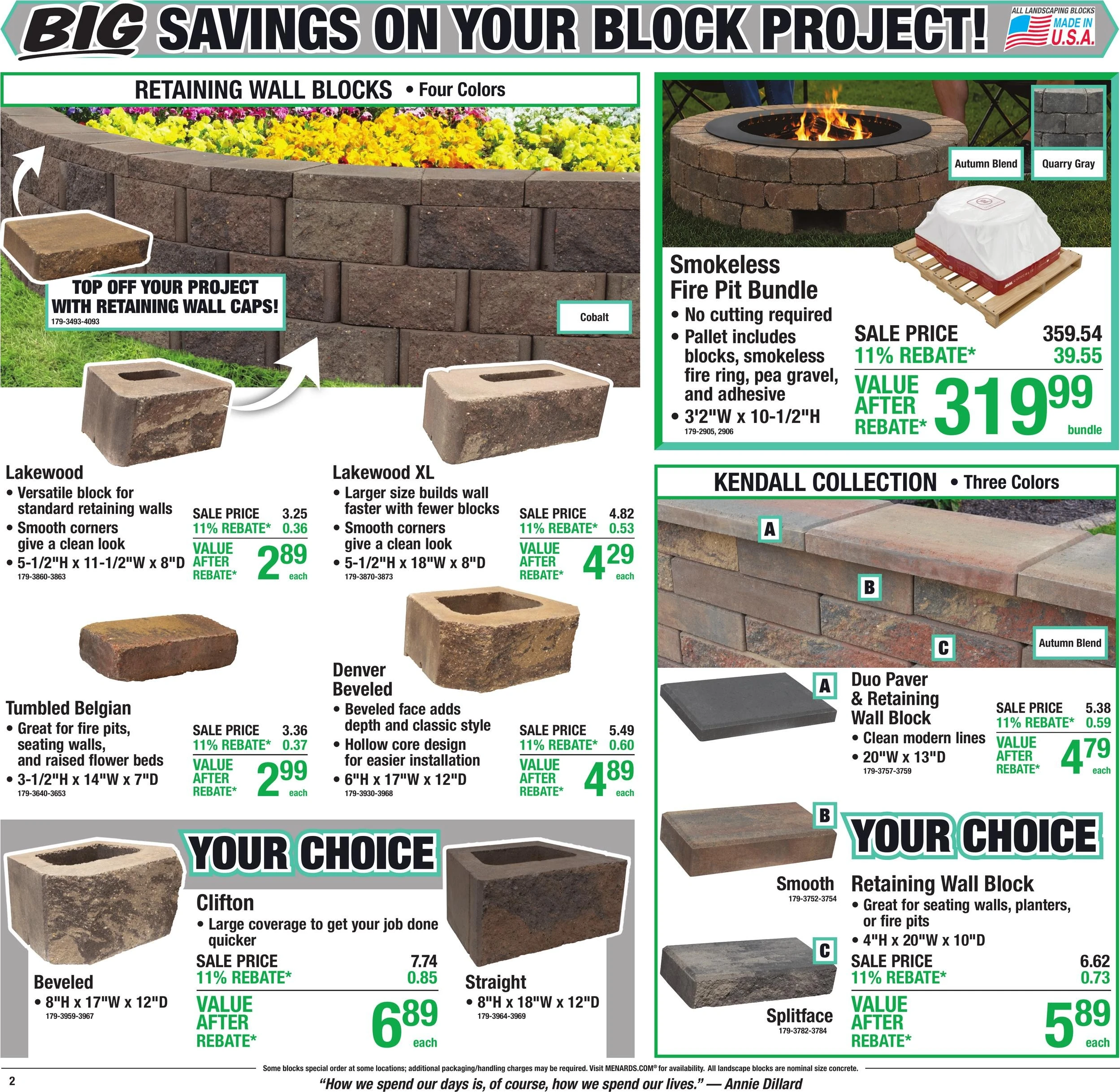 Menards Page 3 of 24, weekly ad for Oct 14 - Oct 25, 2026