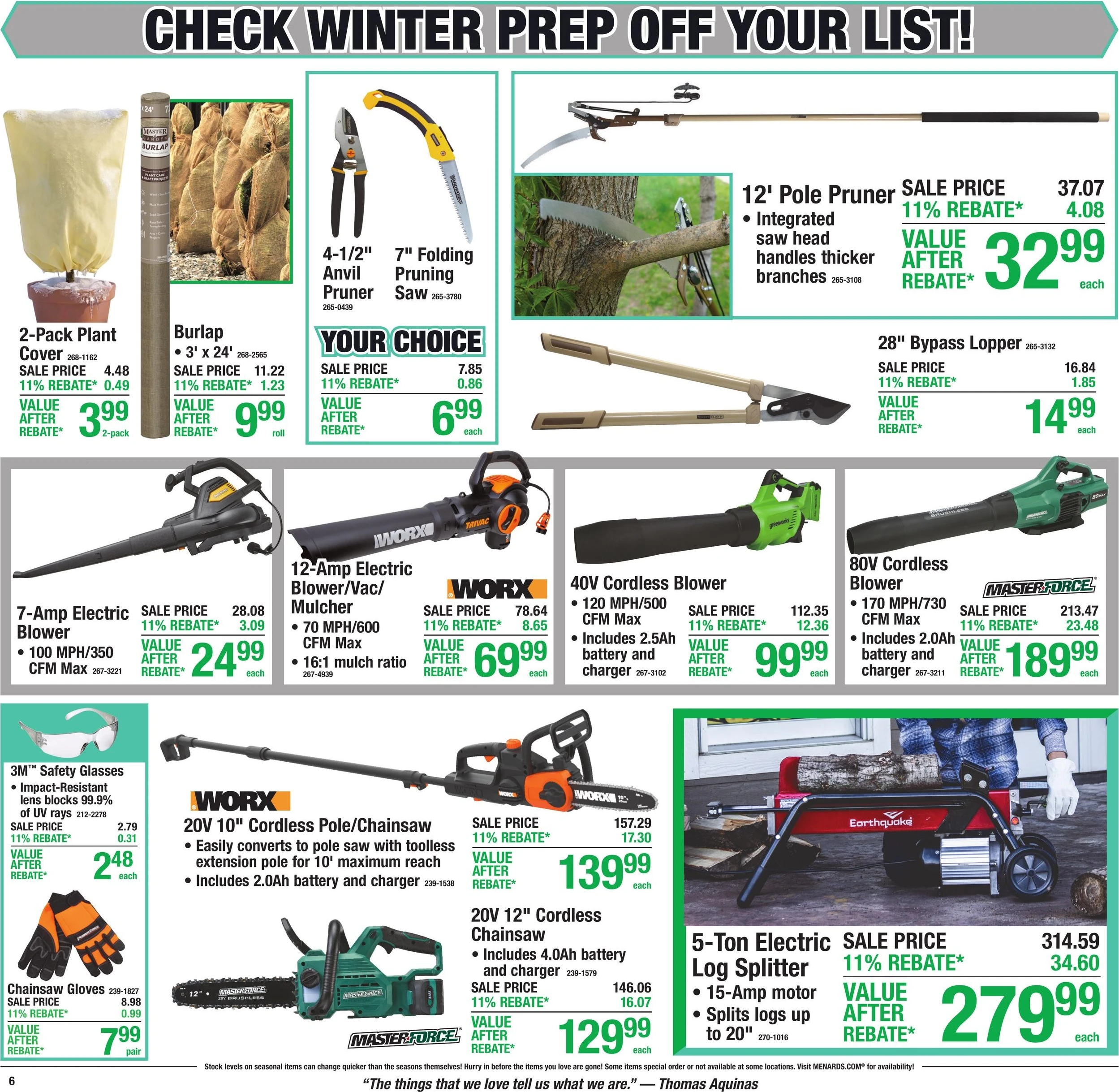 Menards Page 8 of 24, weekly ad for Oct 14 - Oct 25, 2026