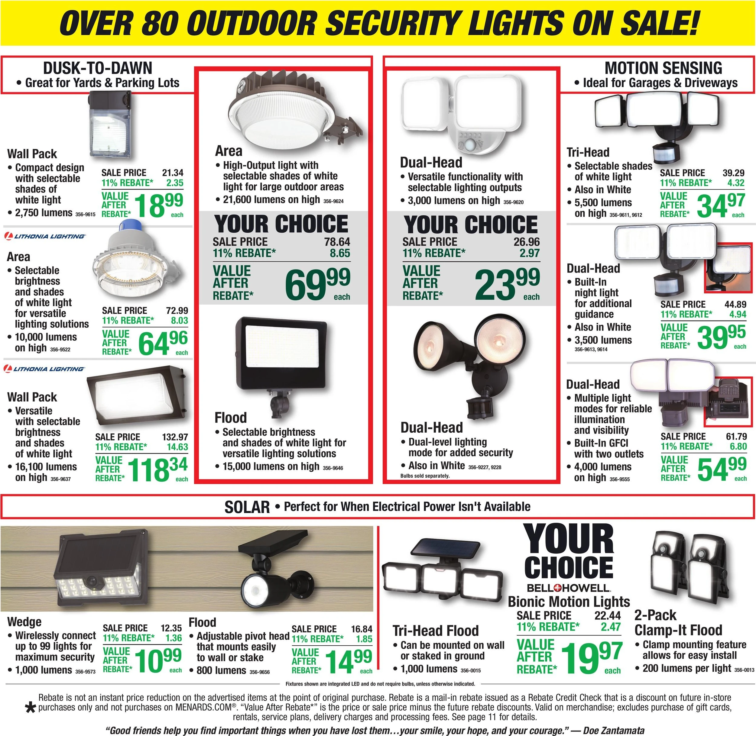 Menards Page 10 of 21, weekly ad for Oct 21 - Nov 1, 2026