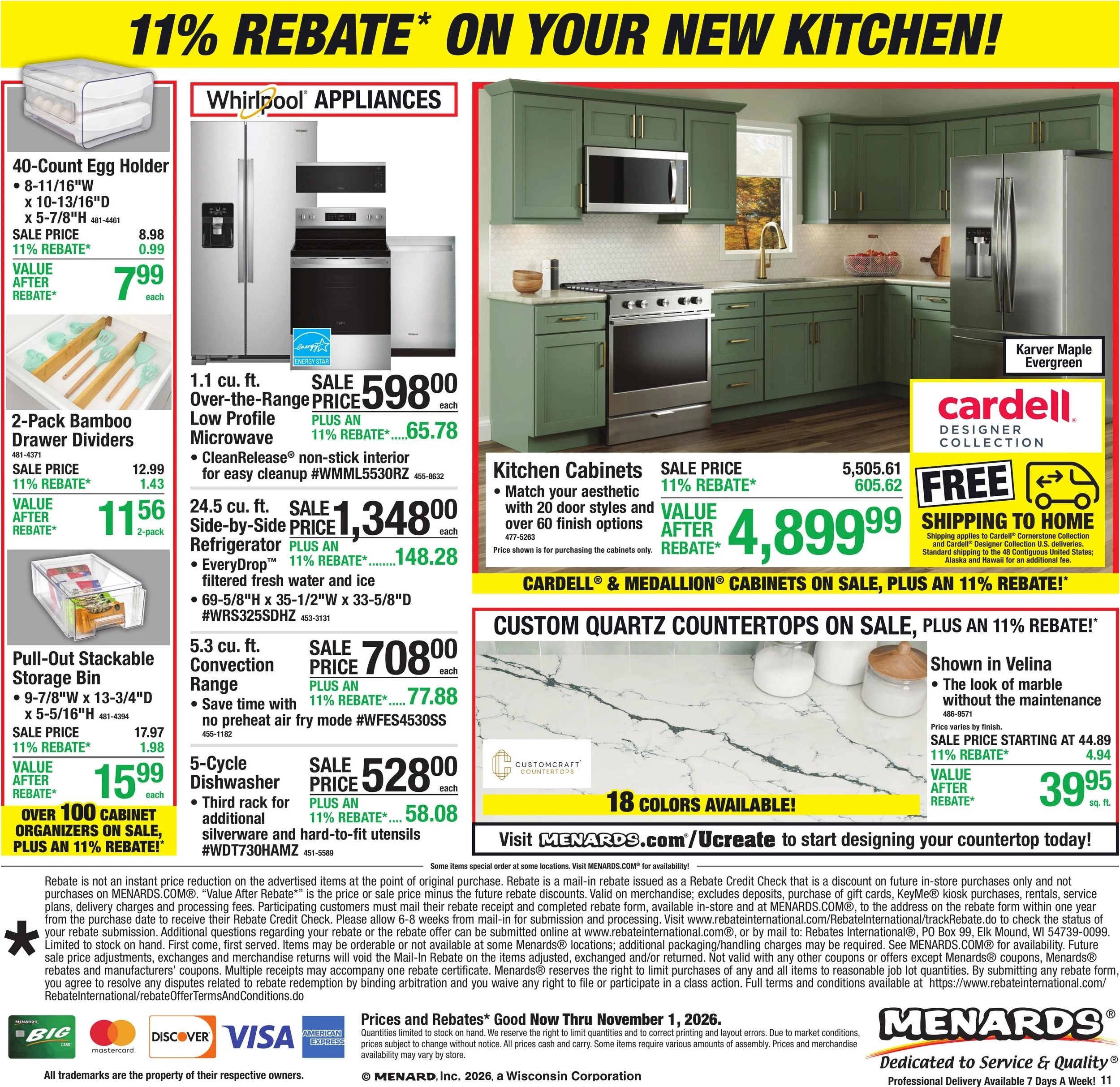 Menards Page 17 of 21, weekly ad for Oct 21 - Nov 1, 2026