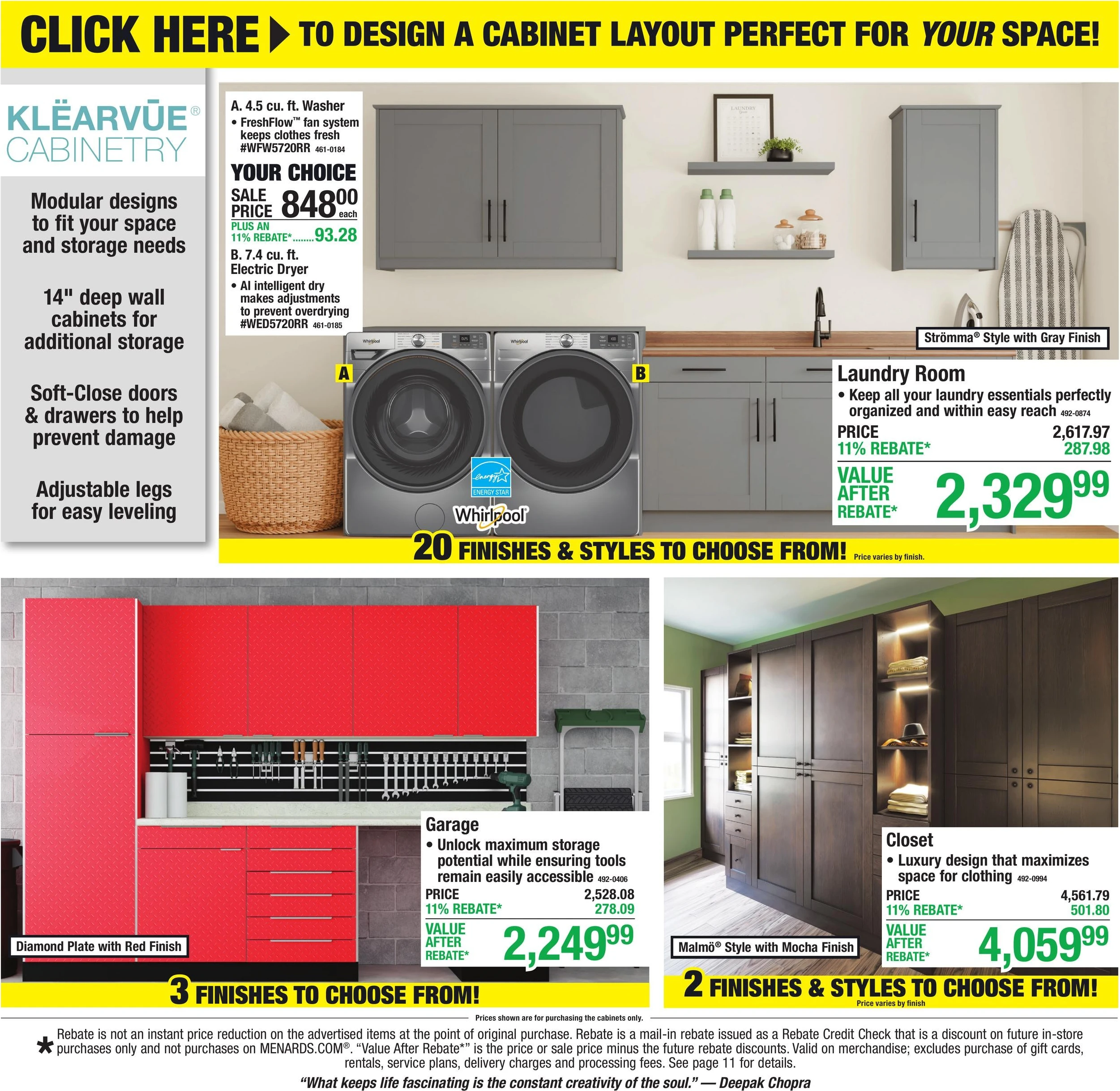 Menards Page 19 of 21, weekly ad for Oct 21 - Nov 1, 2026