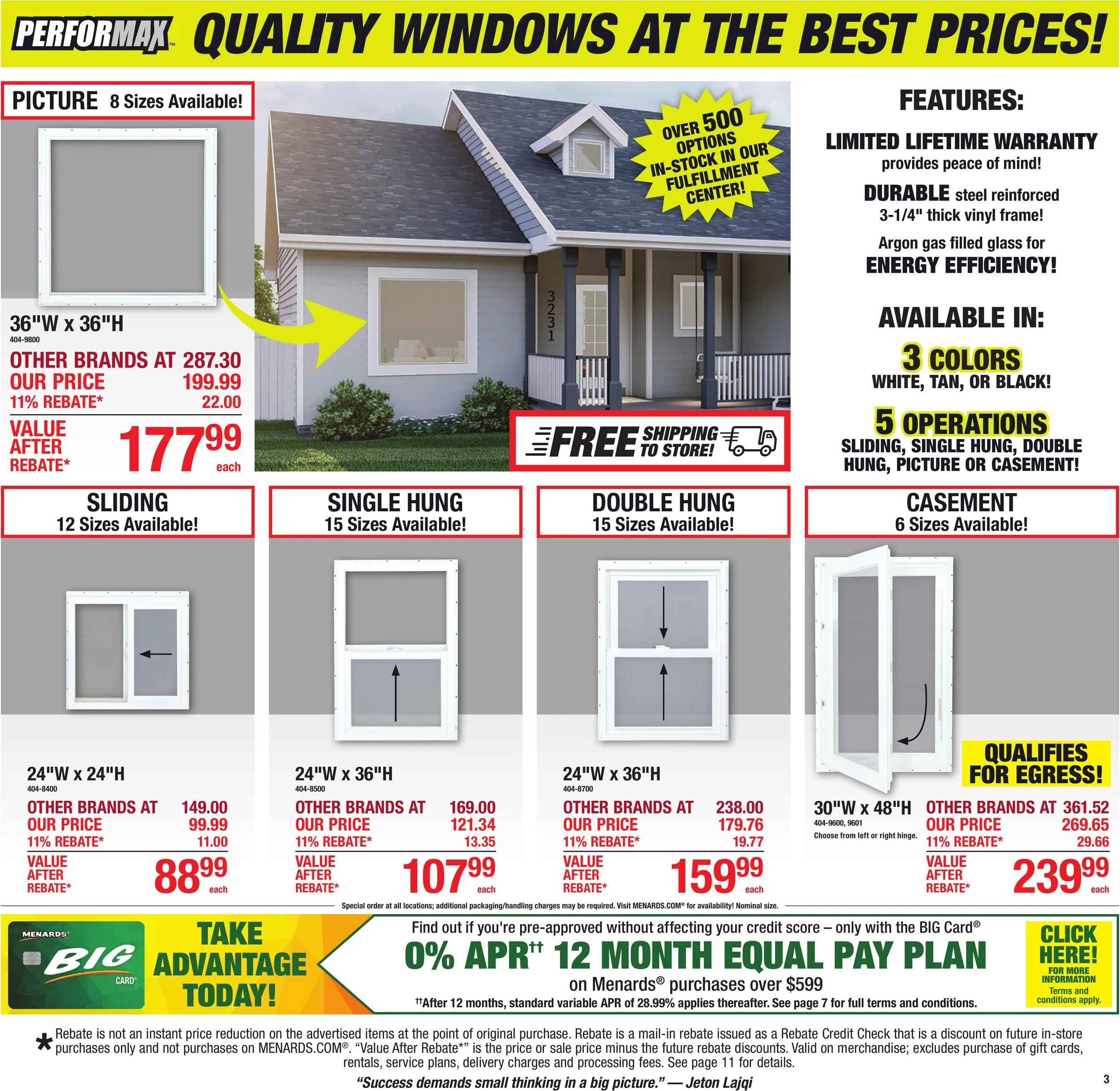 Menards Page 3 of 21, weekly ad for Oct 21 - Nov 1, 2026
