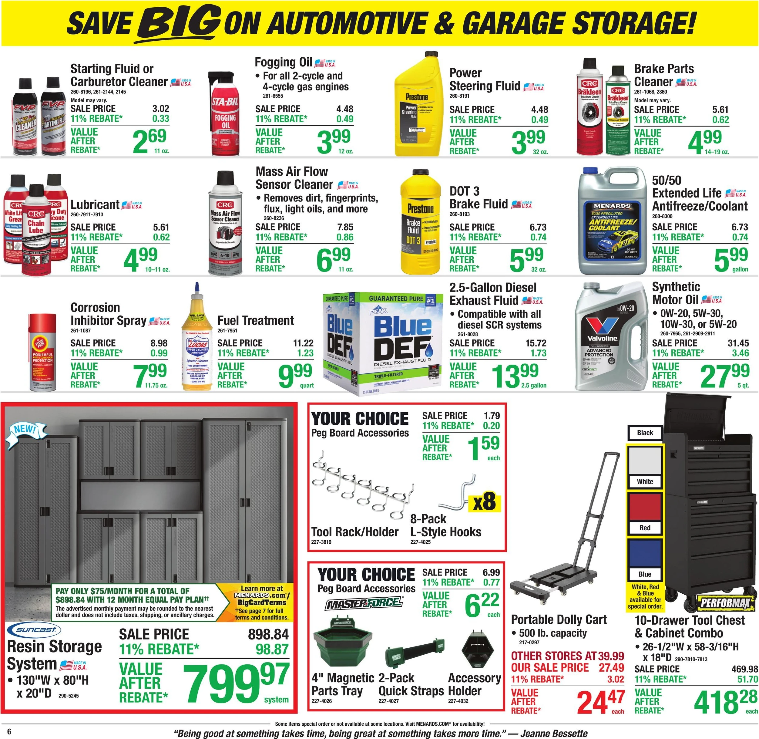 Menards Page 8 of 21, weekly ad for Oct 21 - Nov 1, 2026