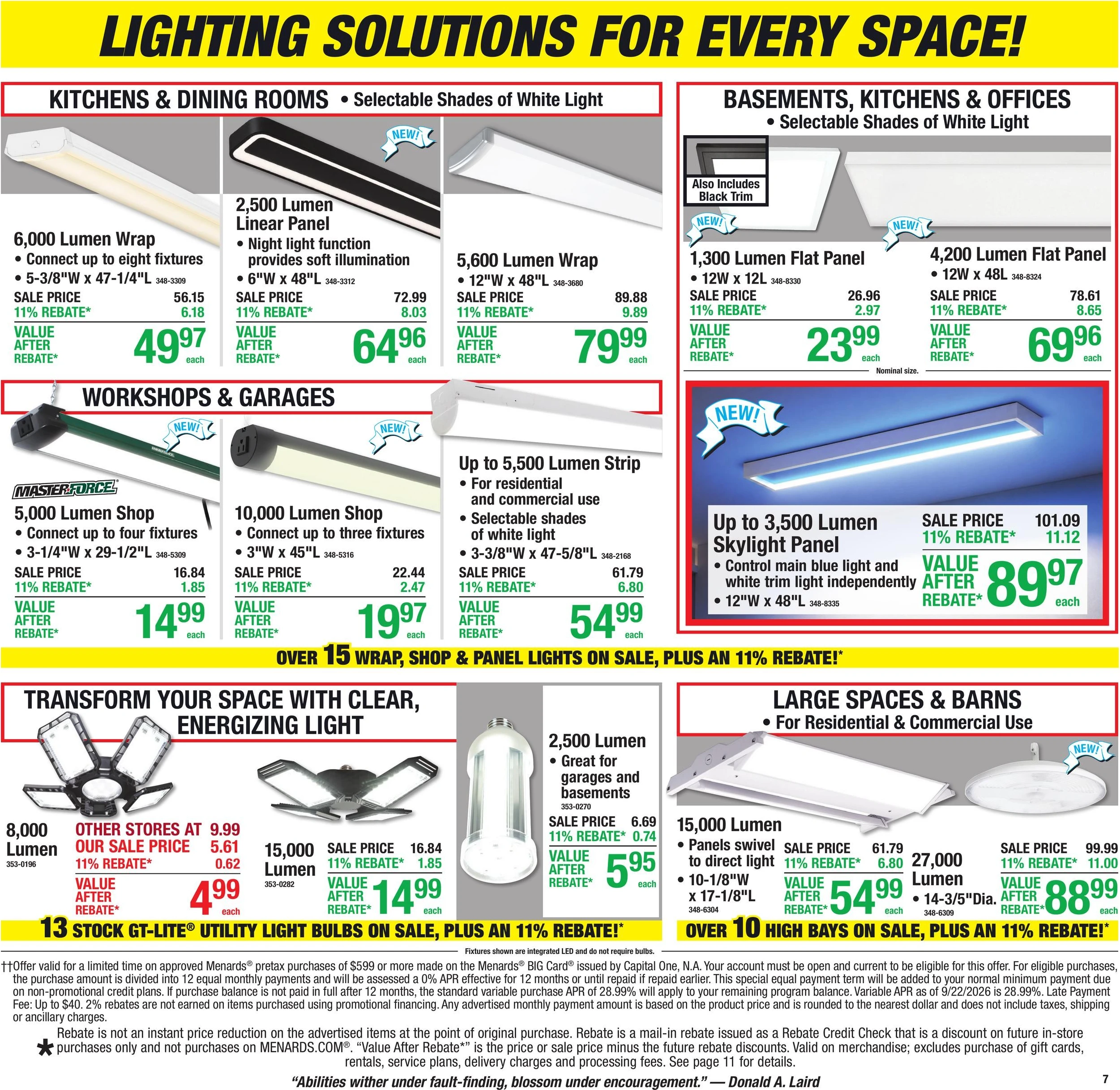 Menards Page 9 of 21, weekly ad for Oct 21 - Nov 1, 2026
