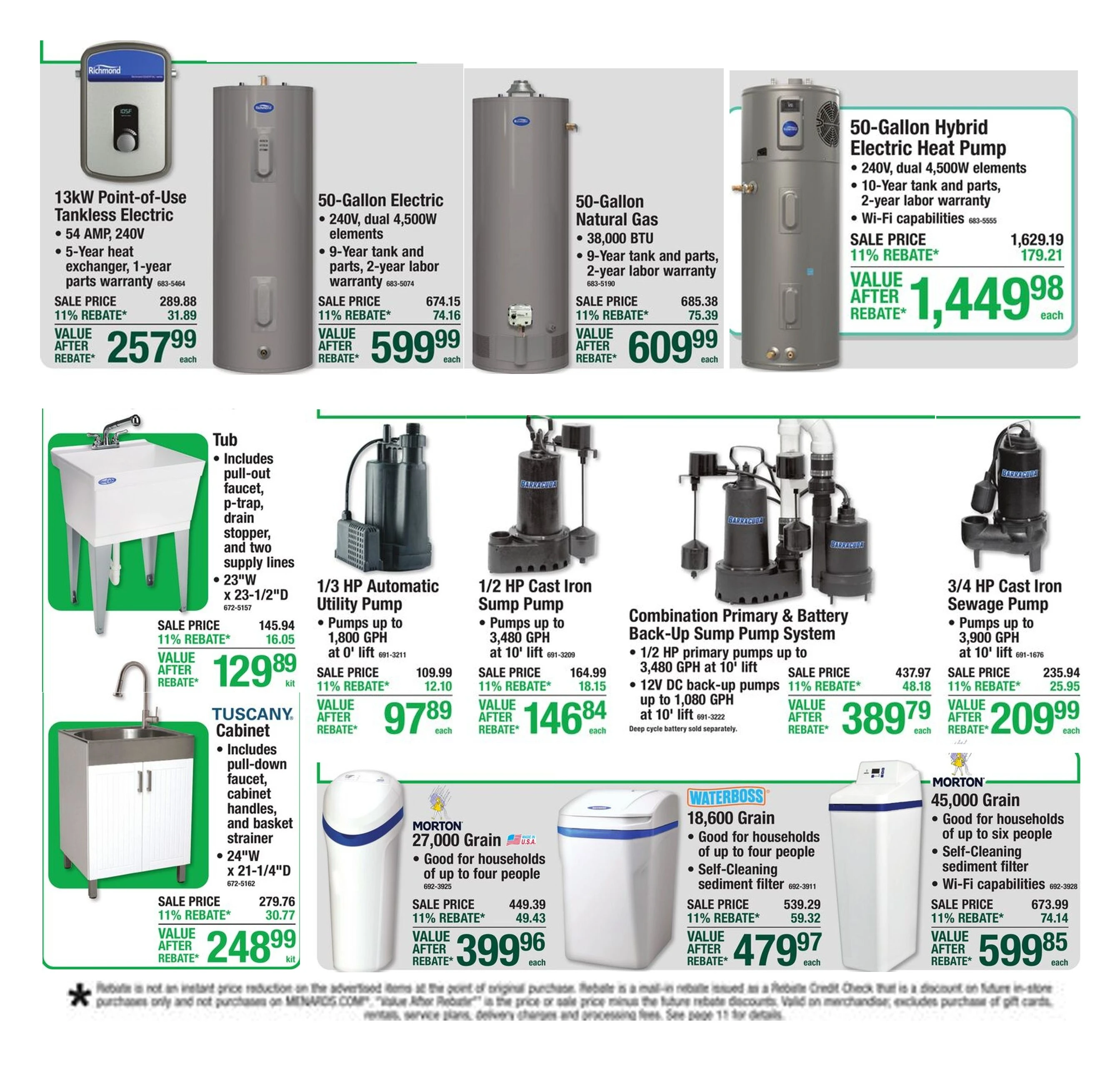 Menards Page 15 of 19, weekly ad for Sep 16 - Sep 27, 2026