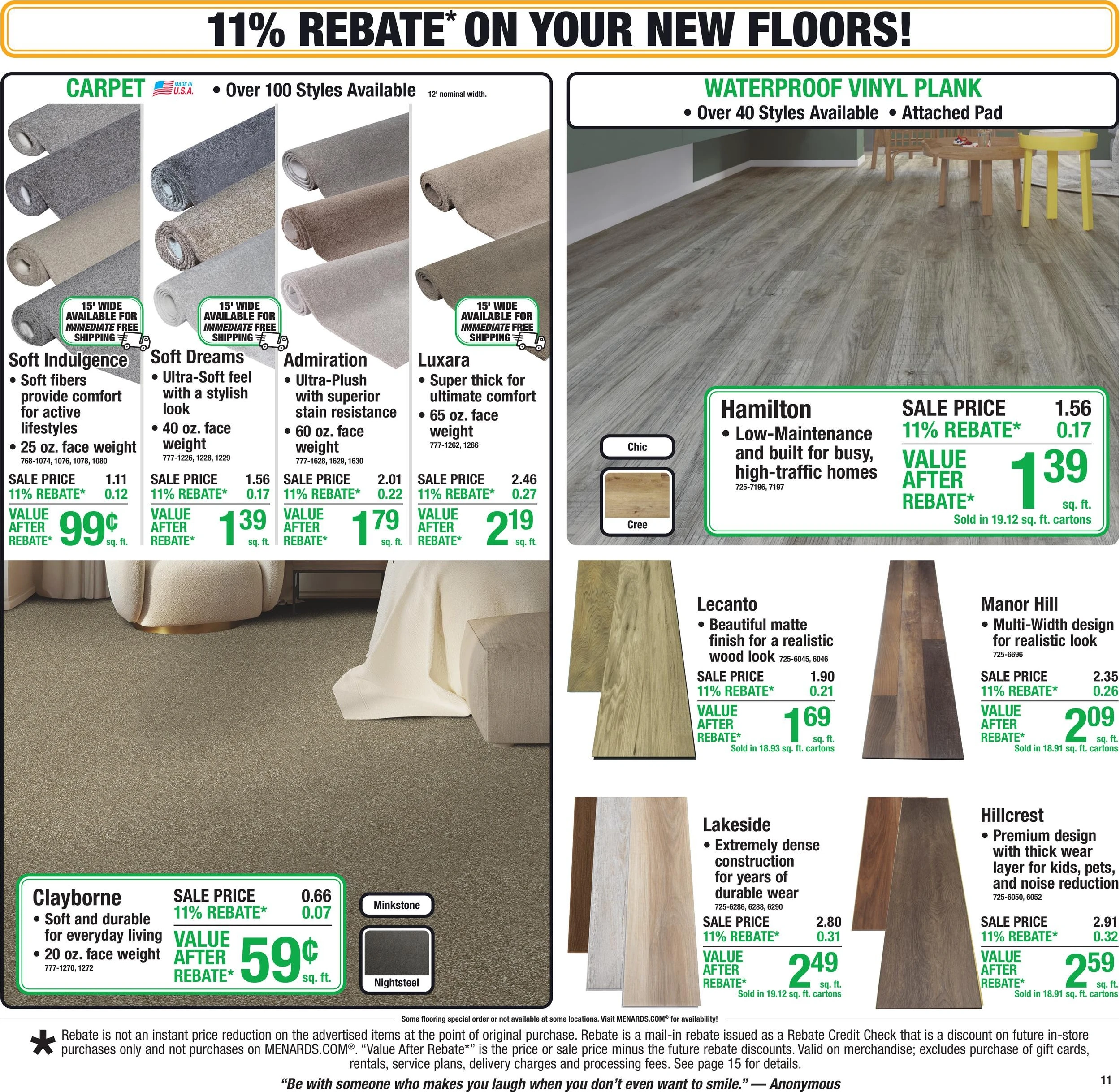 Menards Page 16 of 24, weekly ad for Sep 30 - Oct 11, 2026