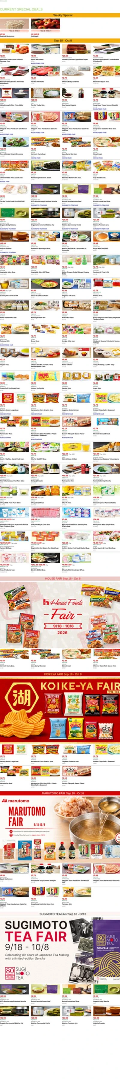 Mitsuwa Marketplace Page 1