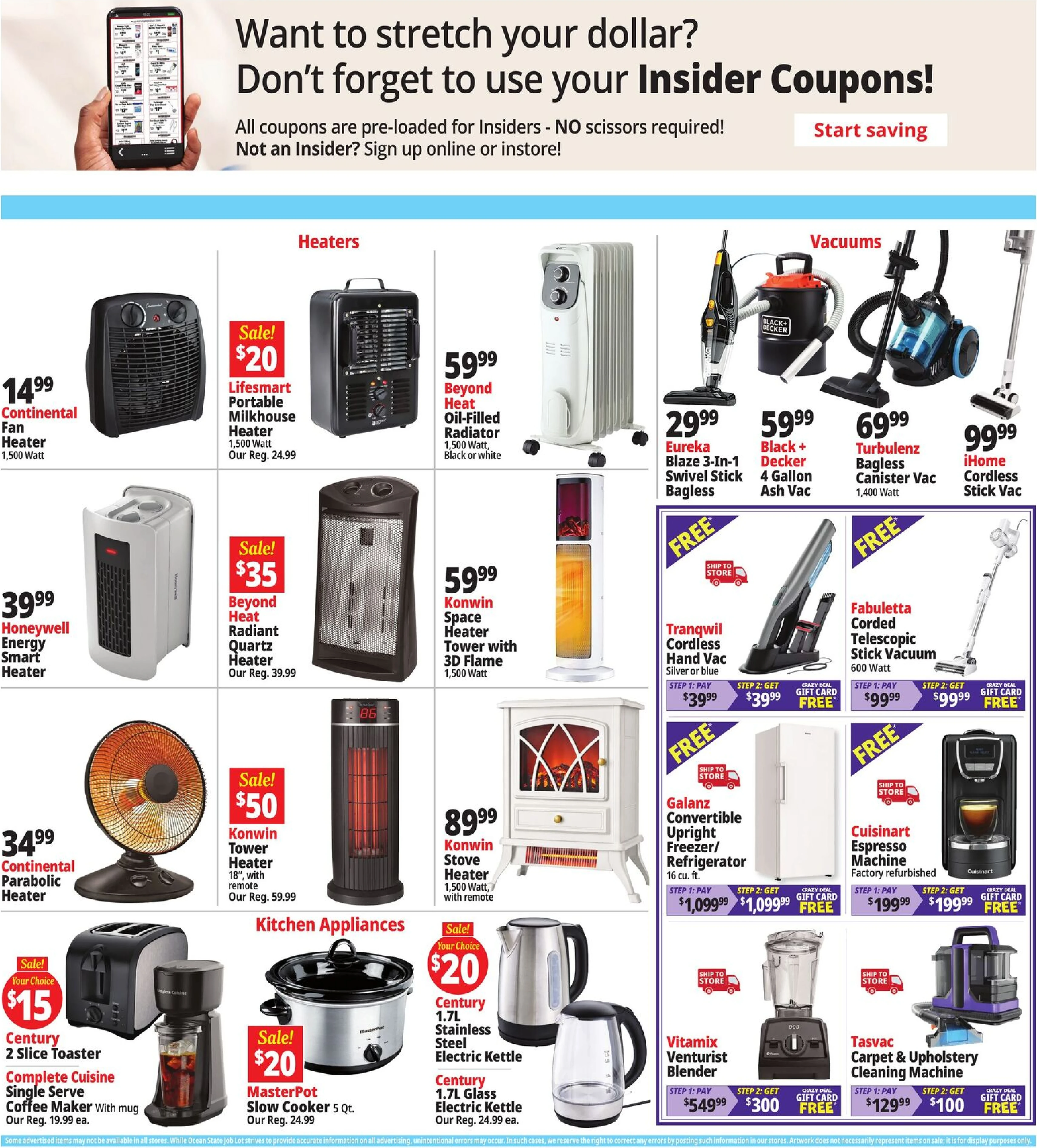 Ocean State Job Lot Page 11 of 18, weekly ad for Oct 1 - Oct 7, 2026