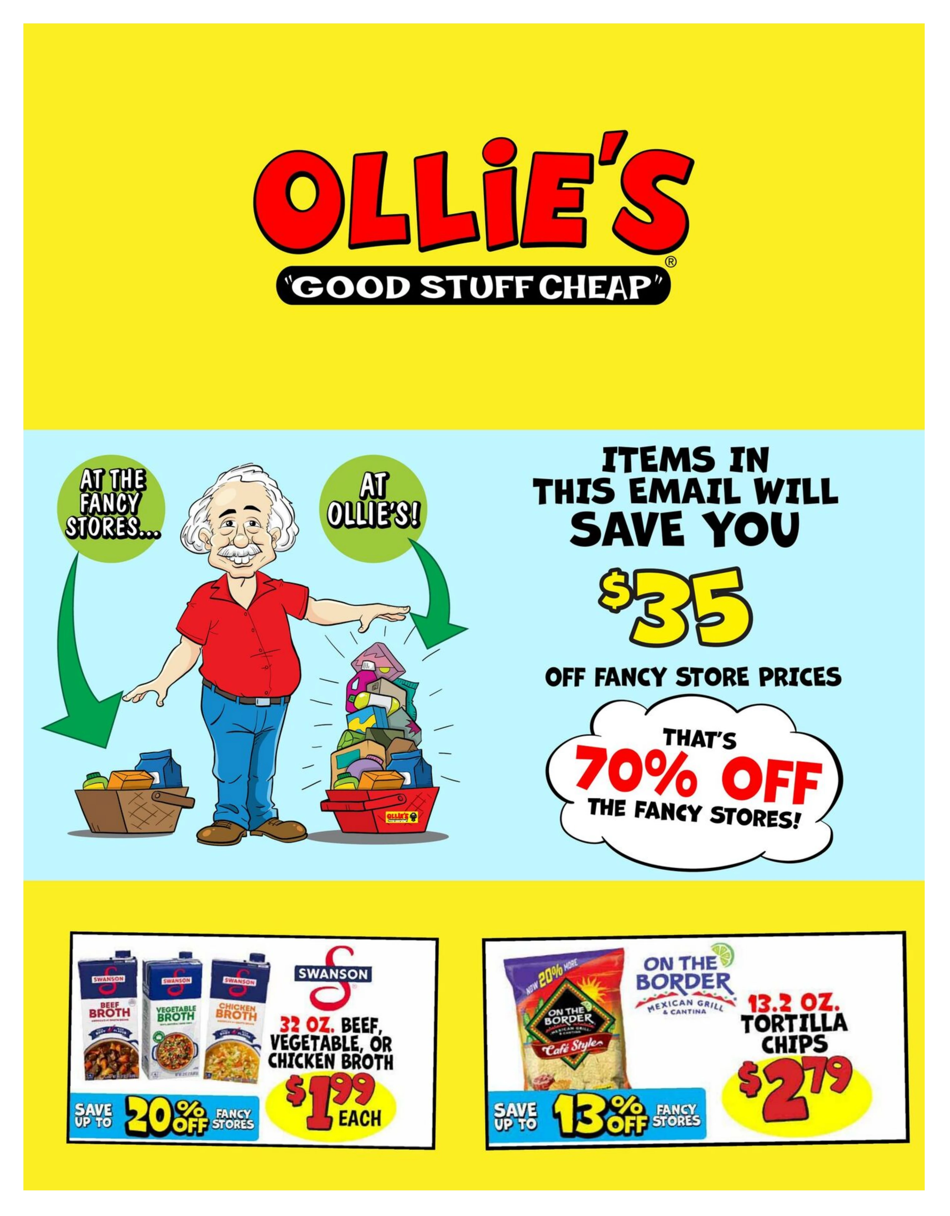 Ollie's Bargain Outlet Page 1 of 3, weekly ad for Oct 1 - Oct 8, 2026