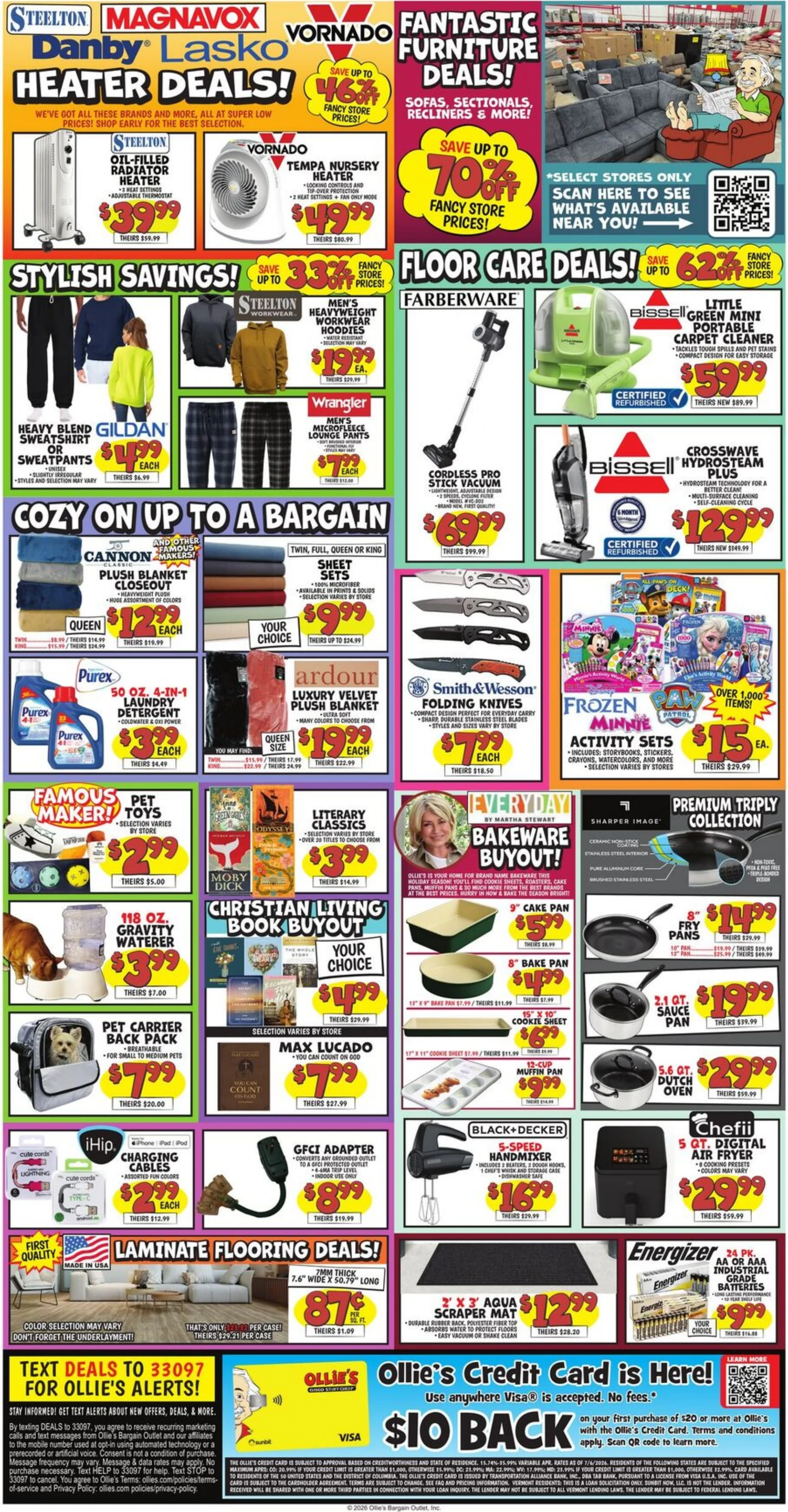 Ollie's Bargain Outlet Page 2 of 2, weekly ad for Oct 7 - Oct 14, 2026