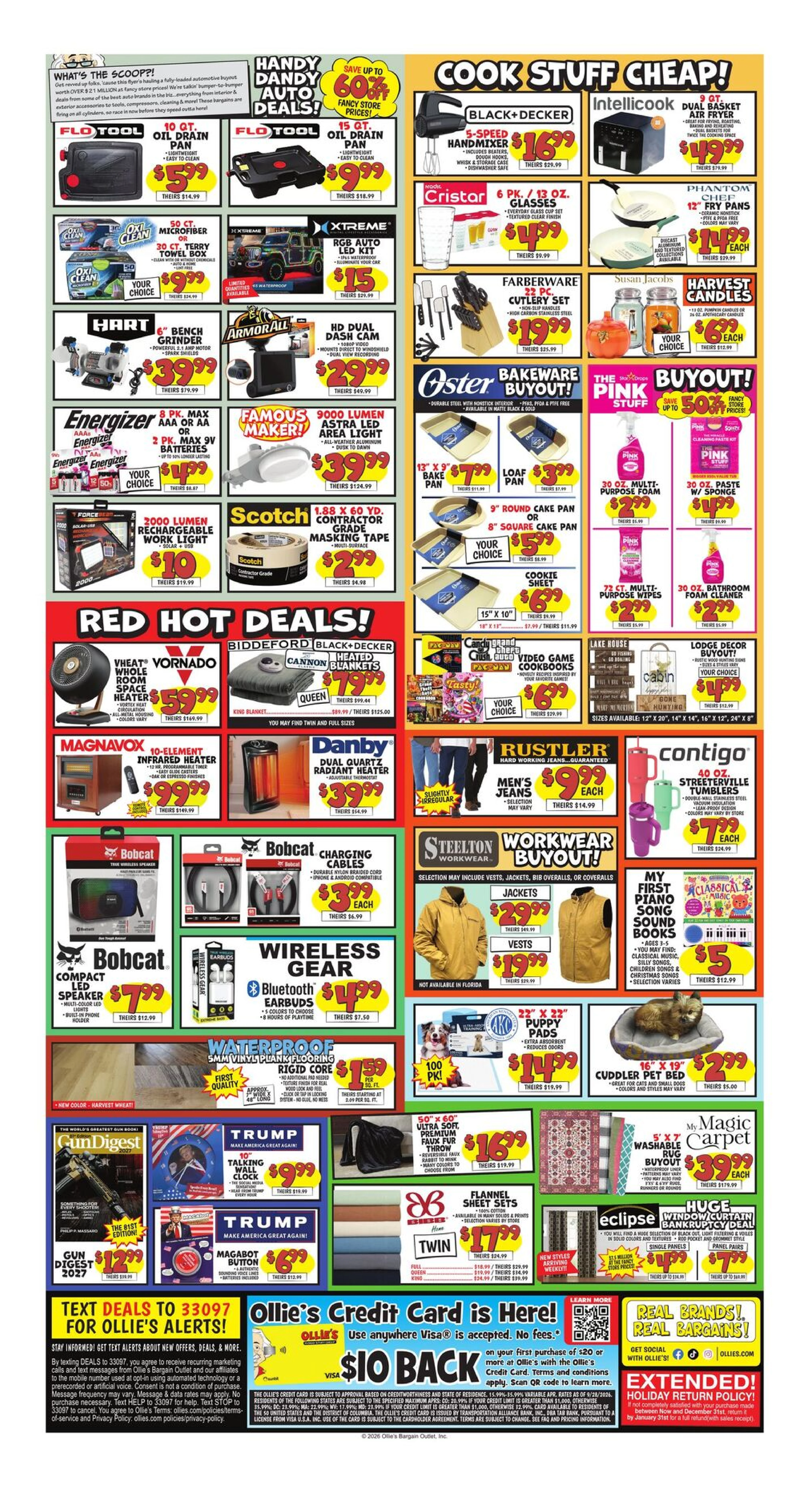 Ollie's Bargain Outlet Page 2 of 2, weekly ad for Oct 28 - Nov 4, 2026
